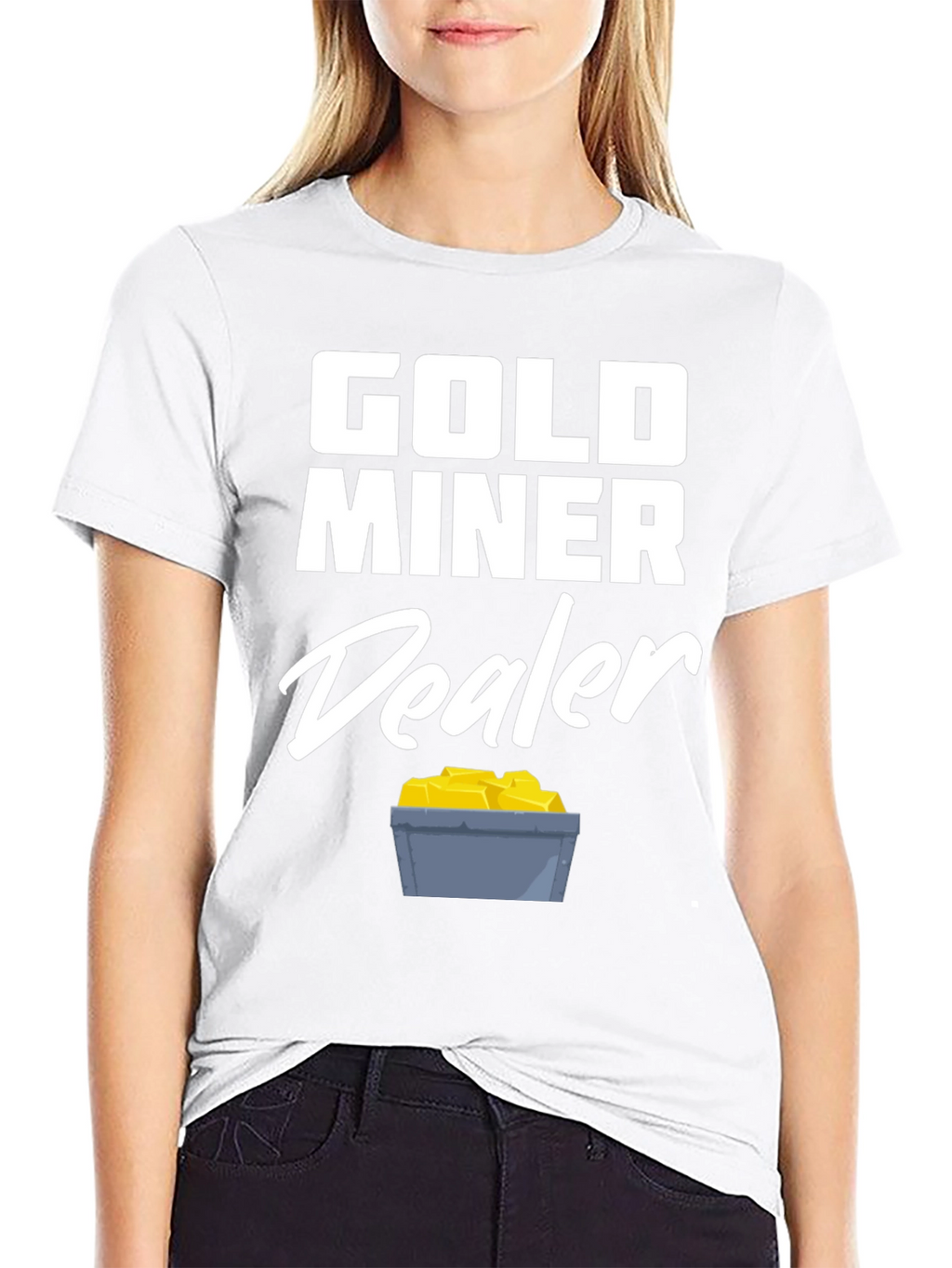 Gold Miner Dealer T-Shirt - Fun Graphic Tee