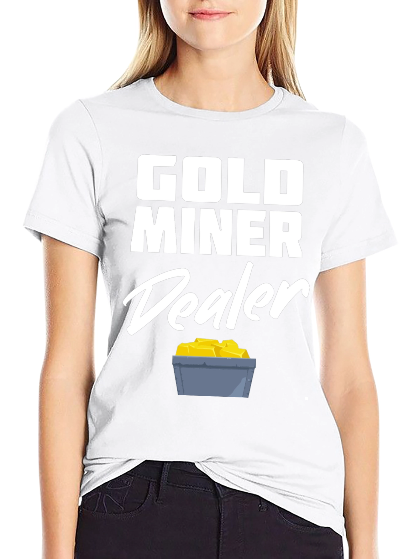 Gold Miner Dealer T-Shirt - Fun Graphic Tee