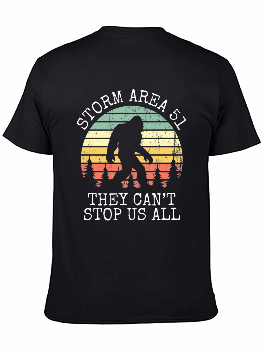 Storm Area 51 Bigfoot Graphic Tee