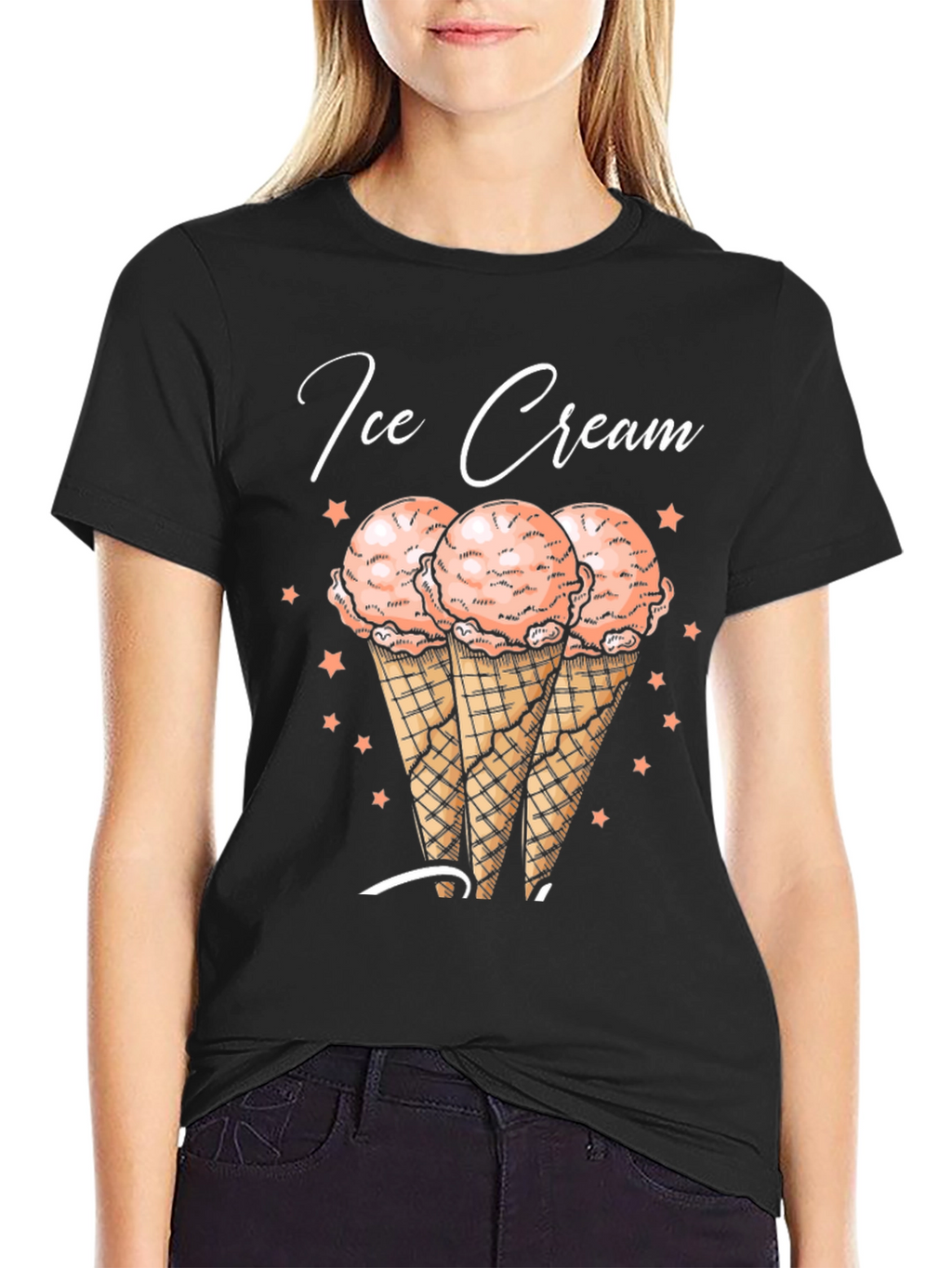 Ice Cream Cone Graphic Tee