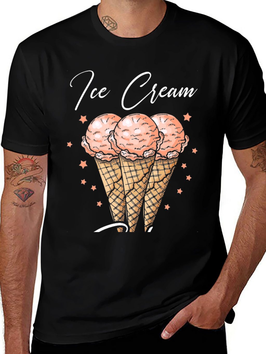 Ice Cream Cone Graphic Tee