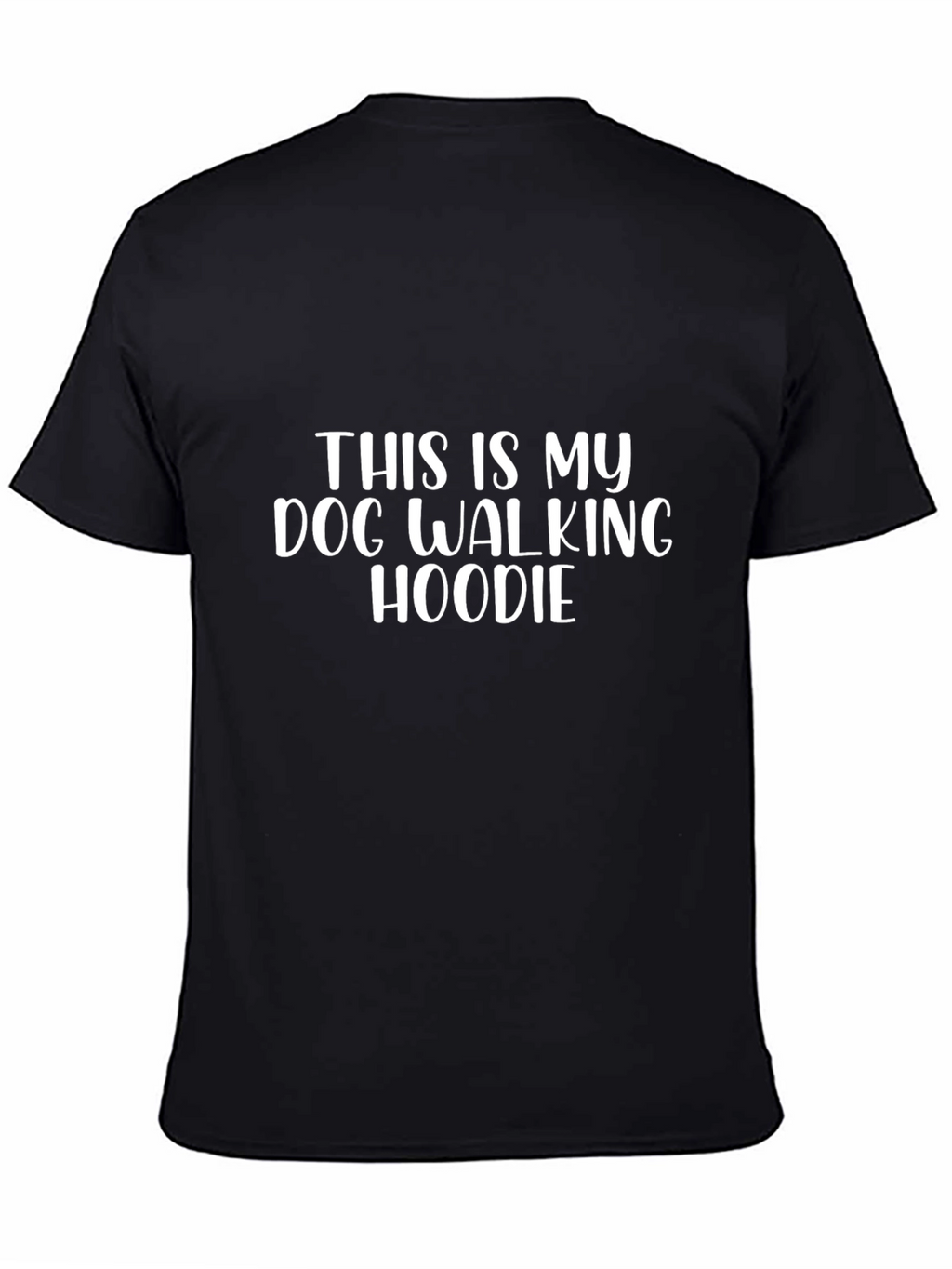 Dog Walking Hoodie T-Shirt Funny Pet Owner Tee