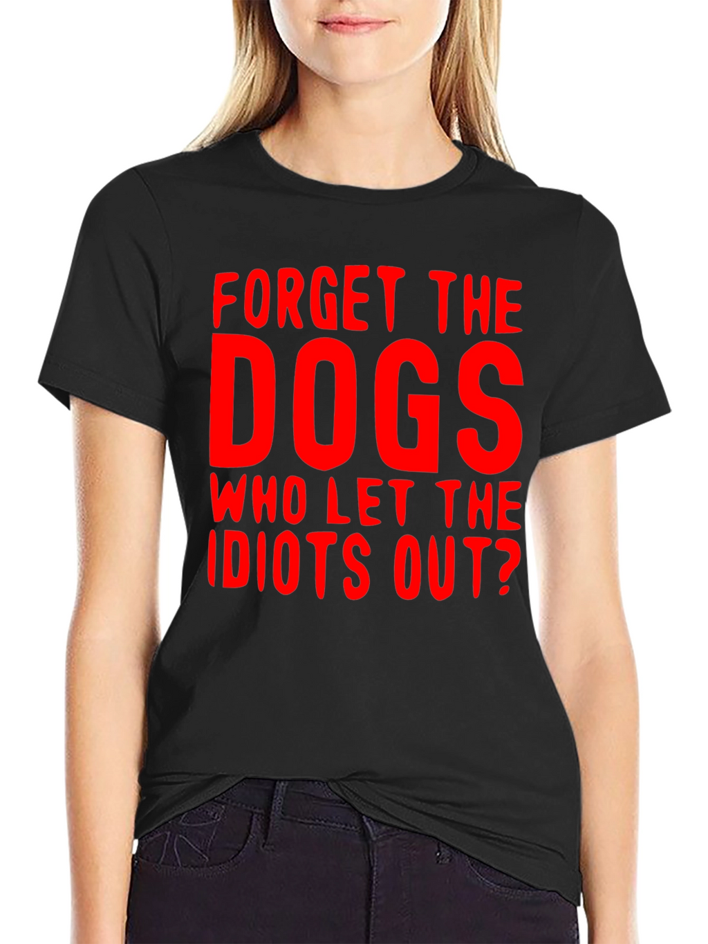 Forget the Dogs Graphic T-Shirt