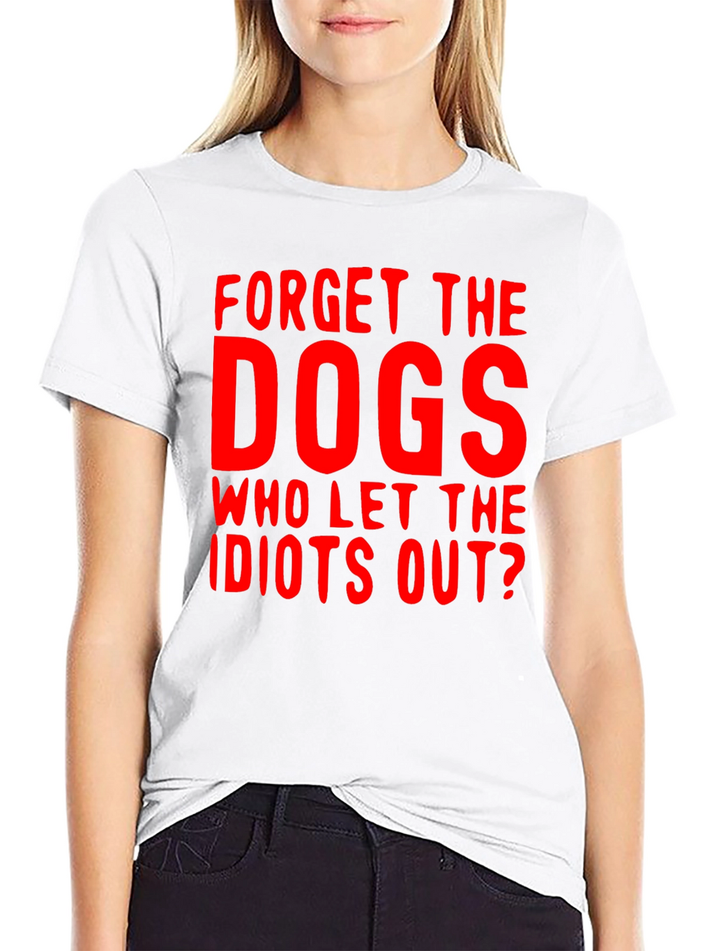 Forget the Dogs Graphic T-Shirt