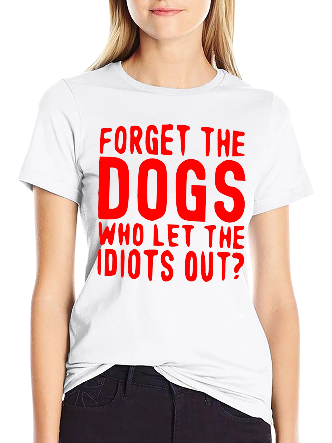 Forget the Dogs Graphic T-Shirt