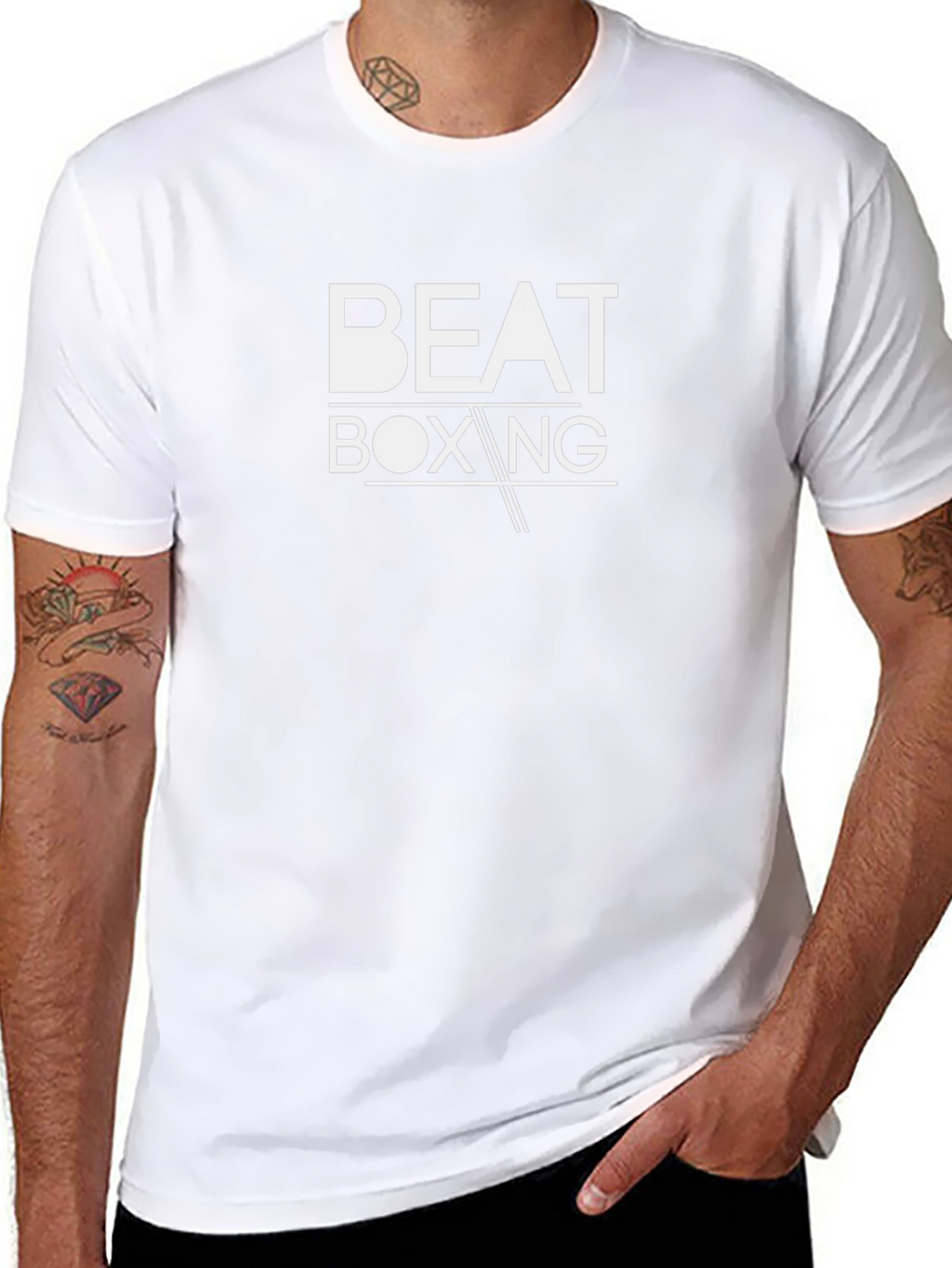 Beat Boxing Graphic Tee - Black T-Shirt