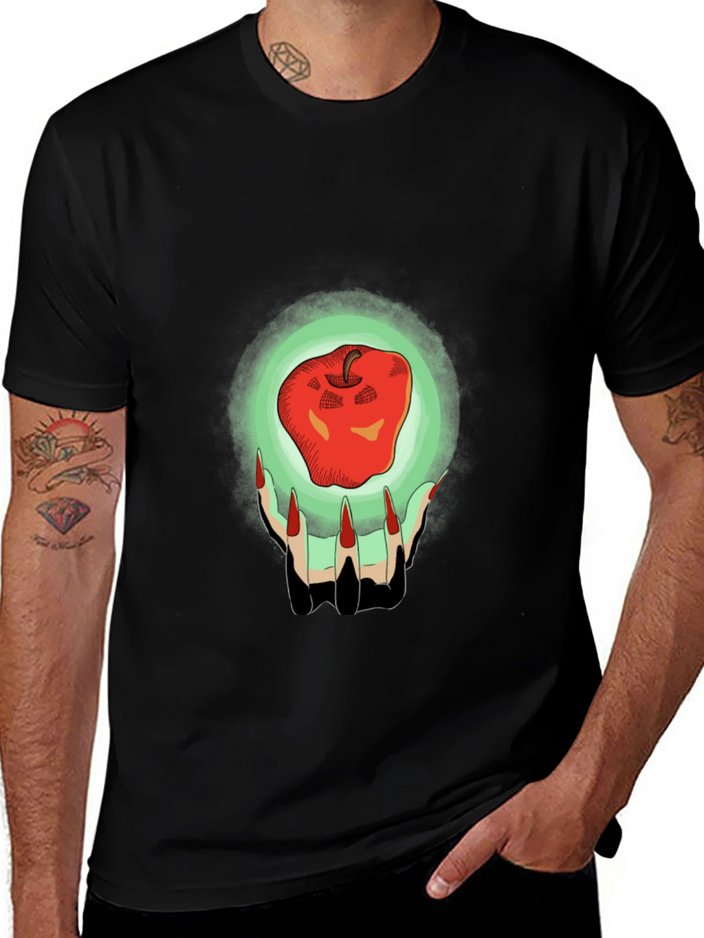 Poison Apple Graphic Tee - Unisex Soft Cotton T-Shirt