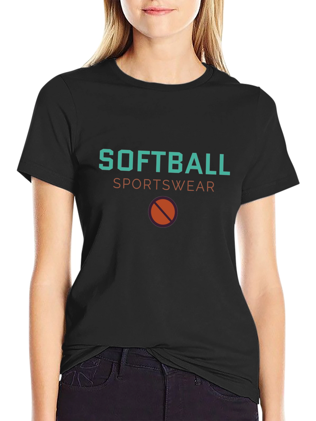 Softball Sportswear Graphic T-Shirt