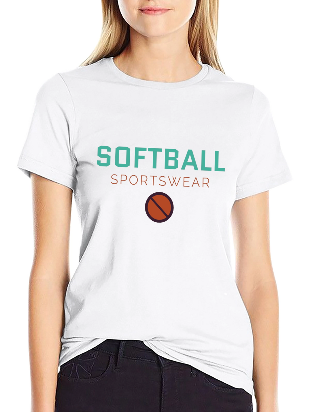 Softball Sportswear Graphic T-Shirt