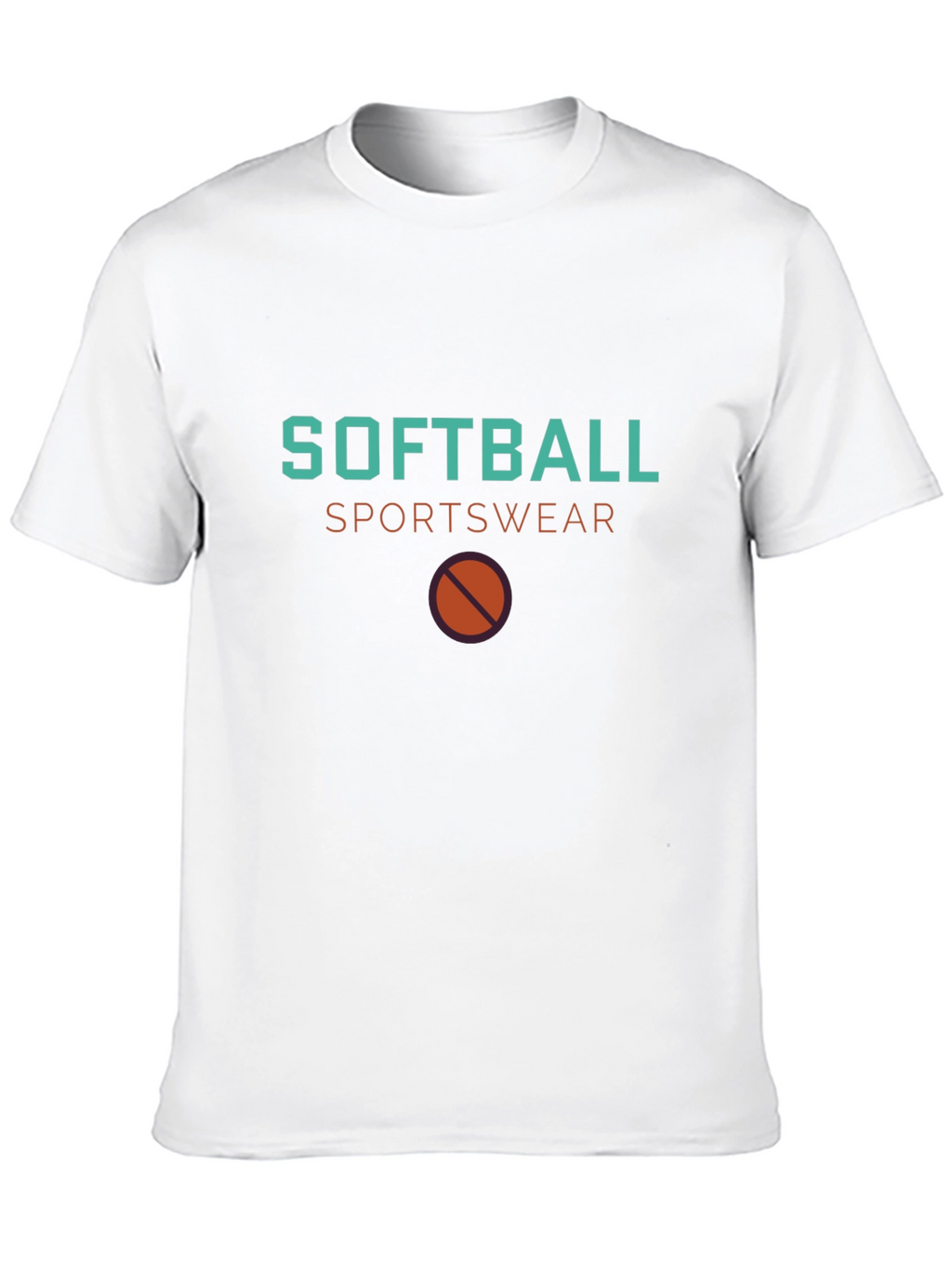 Softball Sportswear Graphic T-Shirt