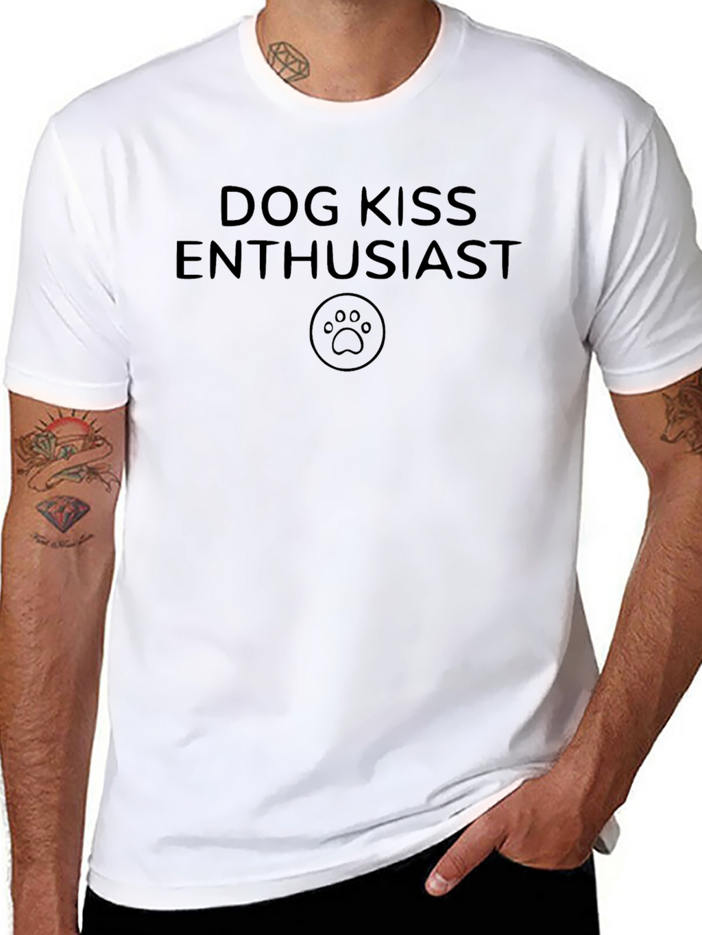 Dog Kiss Enthusiast T-Shirt