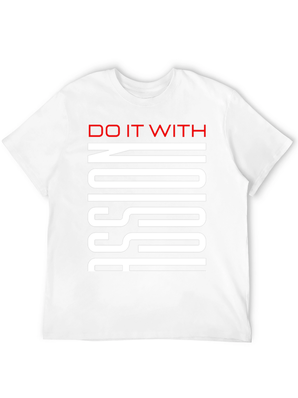 Do It With Passion Black Graphic Tee