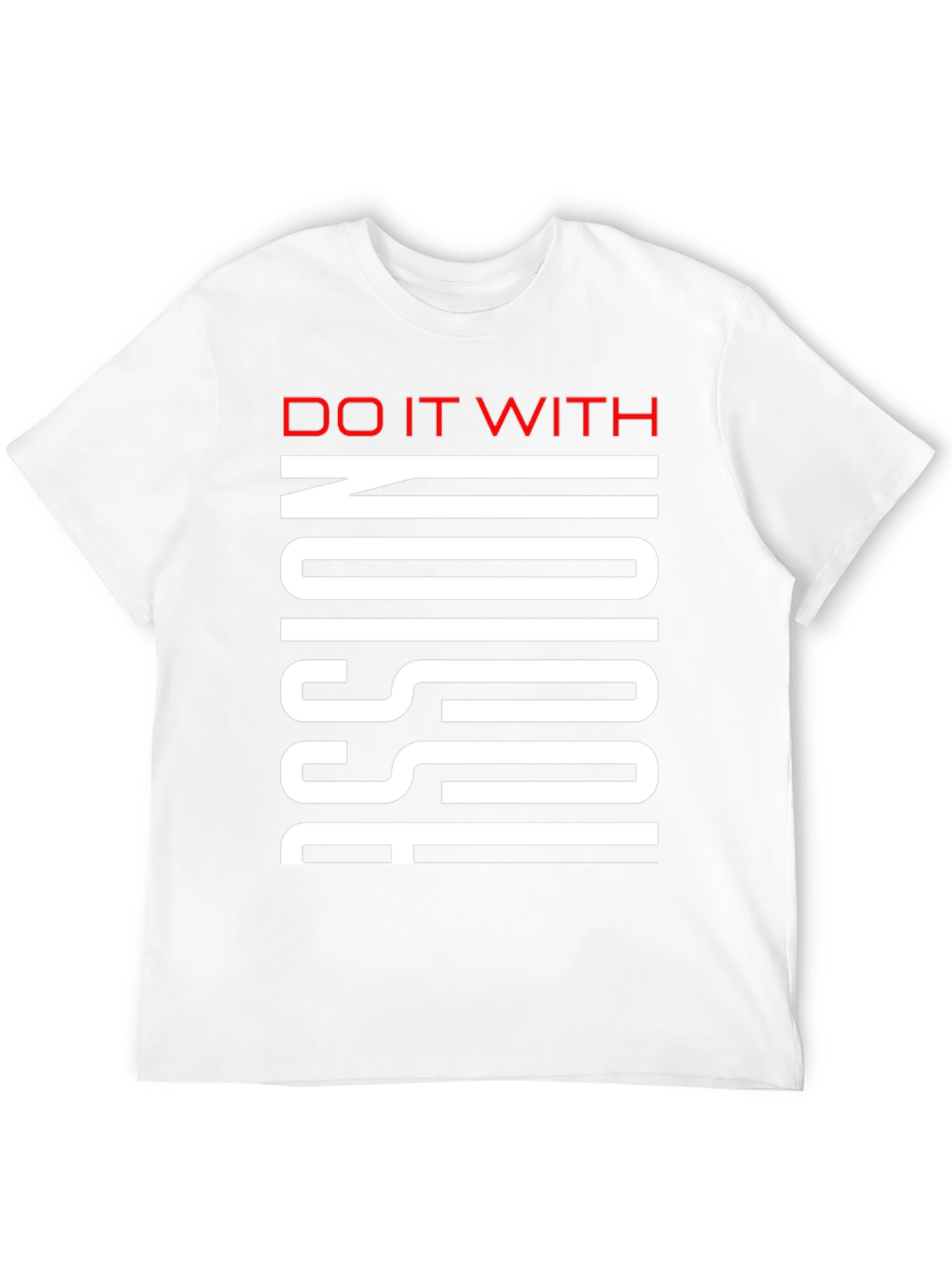 Do It With Passion Black Graphic Tee