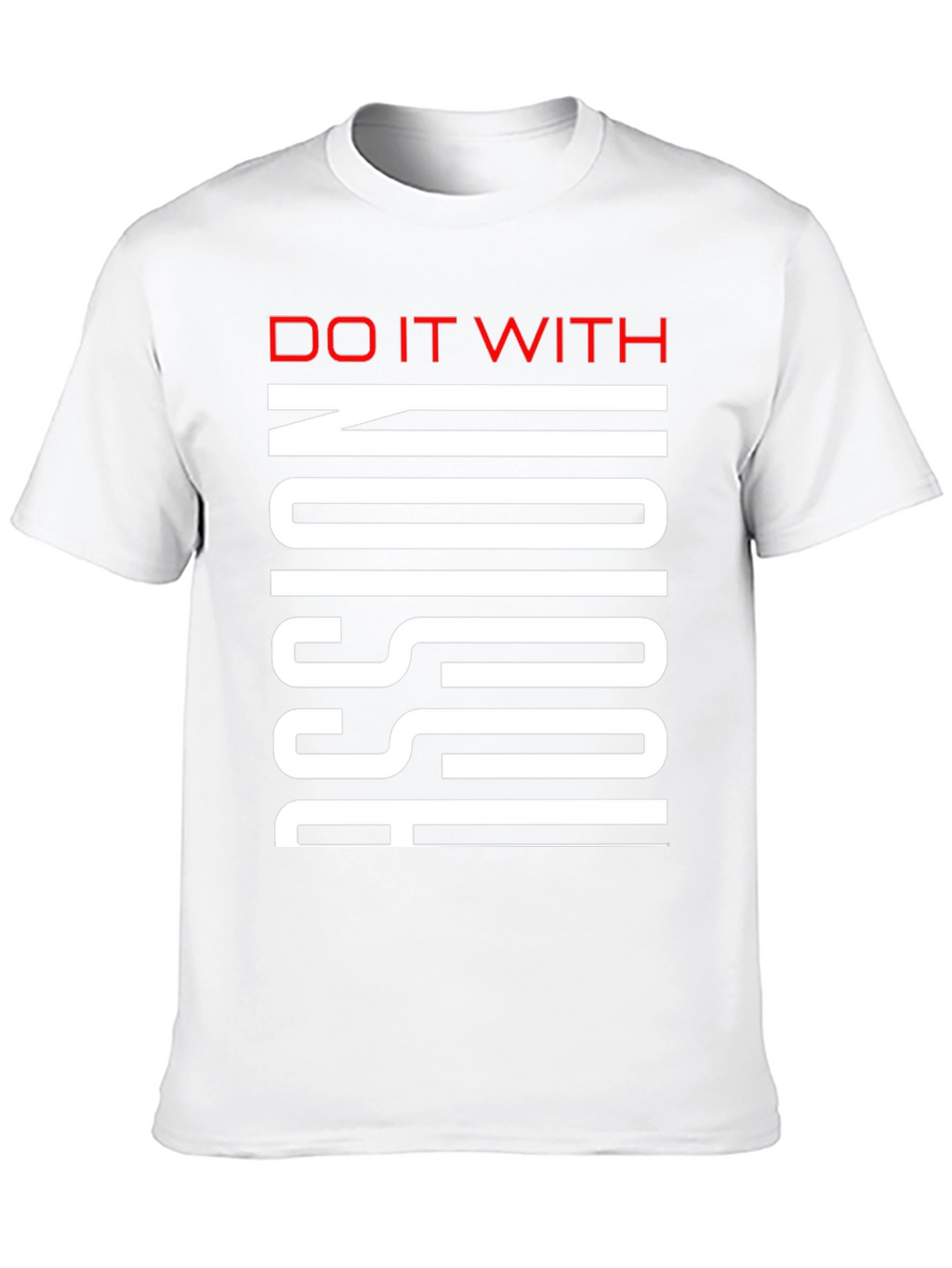 Do It With Passion Black Graphic Tee