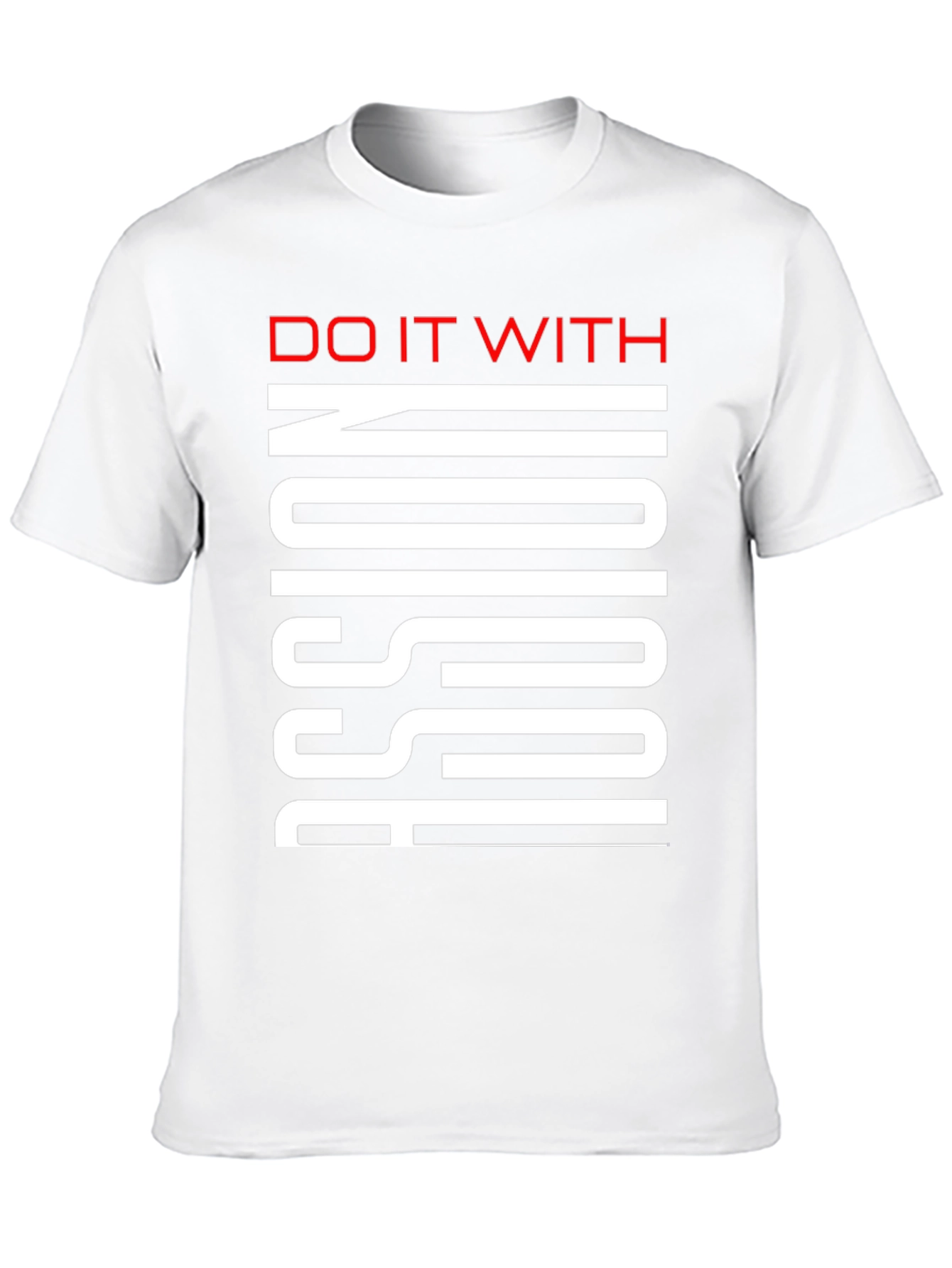Do It With Passion Black Graphic Tee