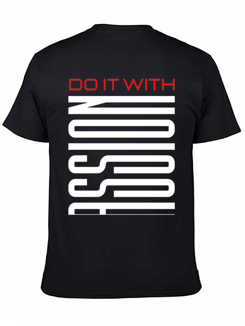 Do It With Passion Black Graphic Tee