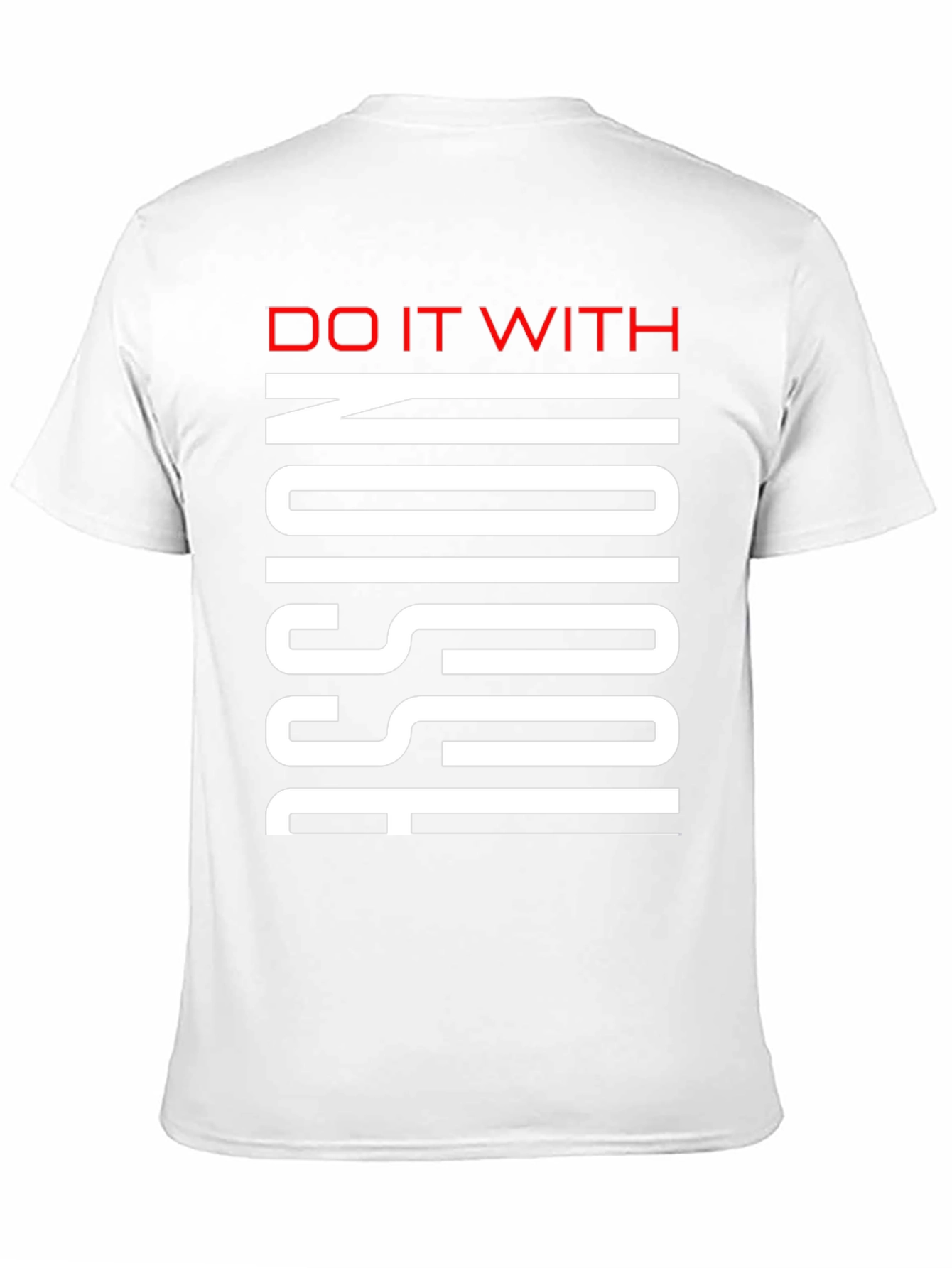 Do It With Passion Black Graphic Tee