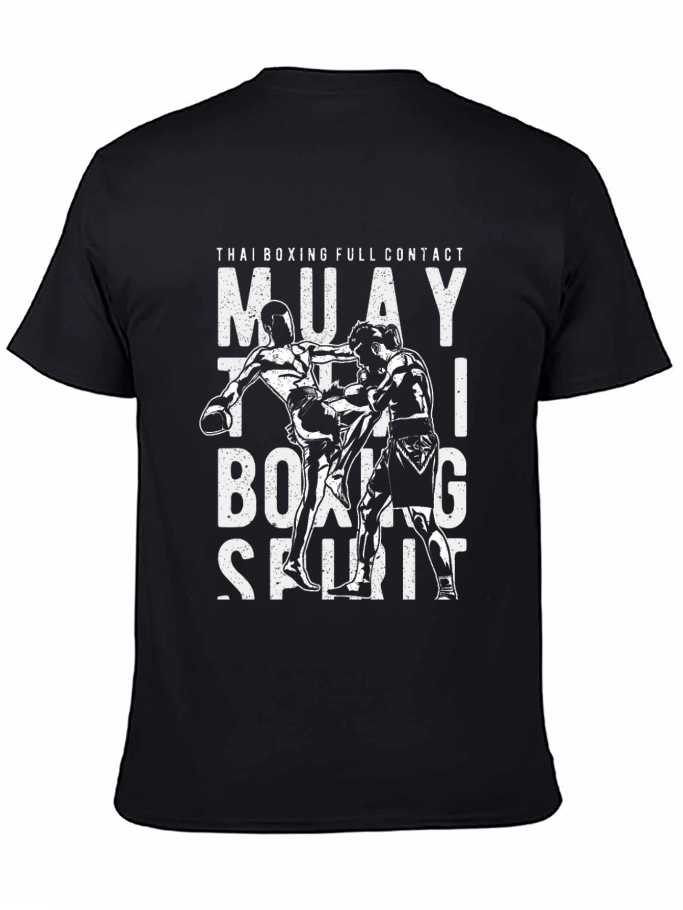 Muay Thai Boxing Full Contact Spirit T-Shirt