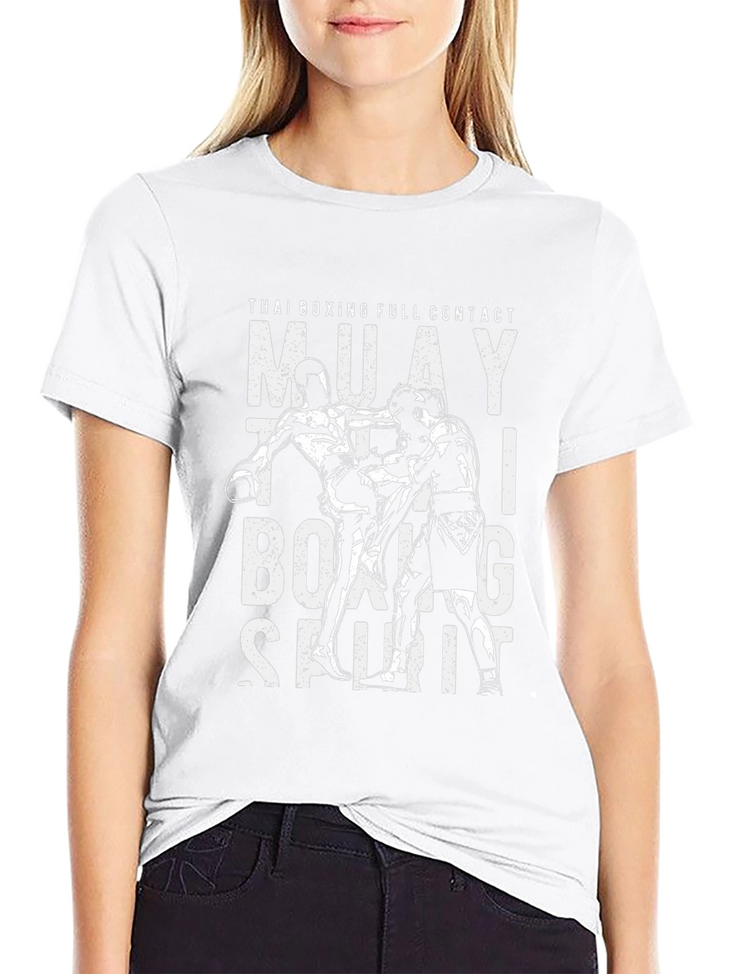 Muay Thai Boxing Full Contact Spirit T-Shirt