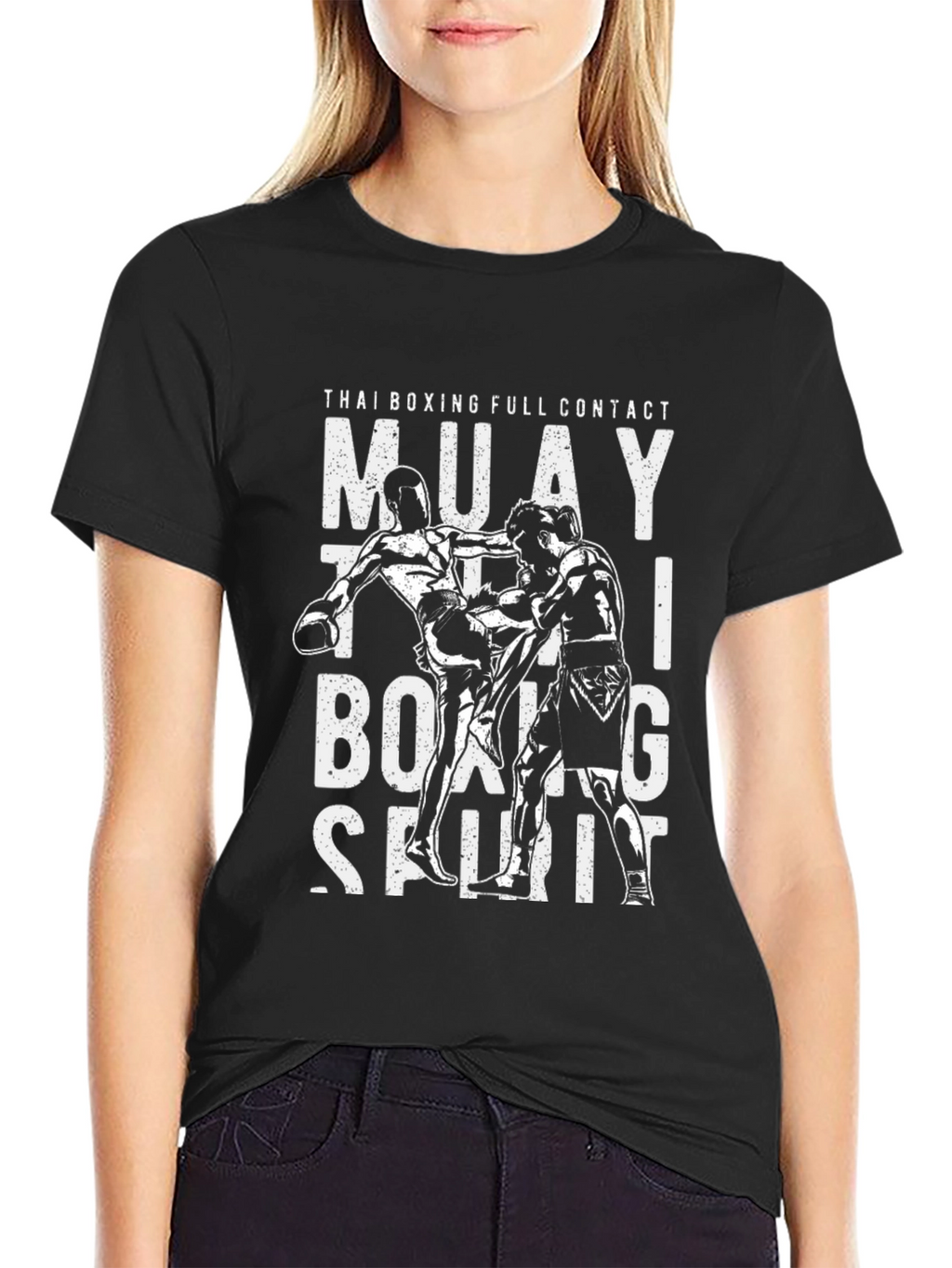 Muay Thai Boxing Full Contact Spirit T-Shirt