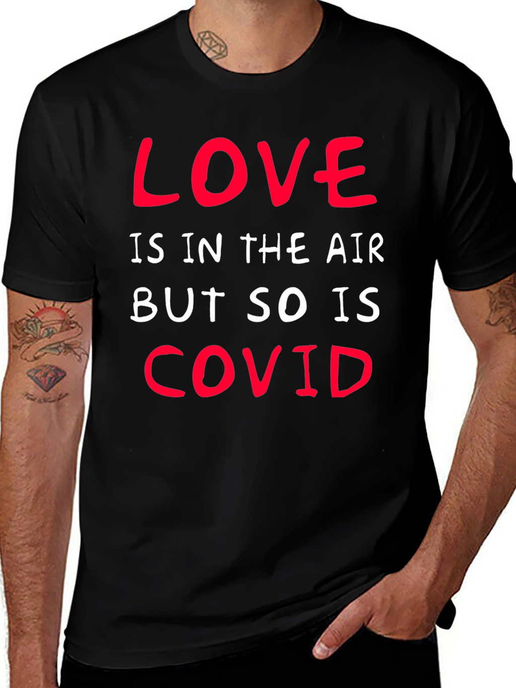 Love is in the Air Funny Graphic Tee