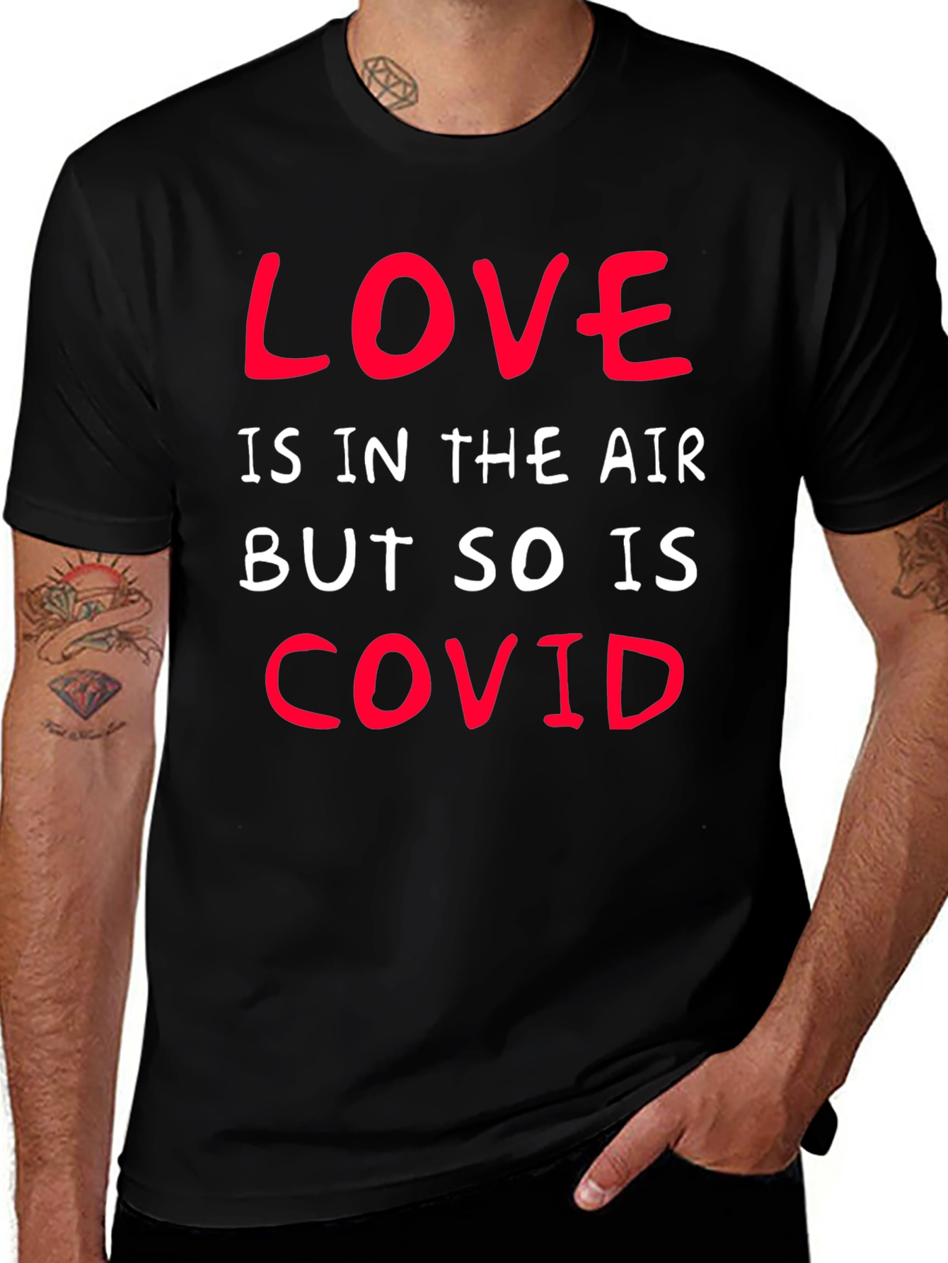 Love is in the Air Funny Graphic Tee