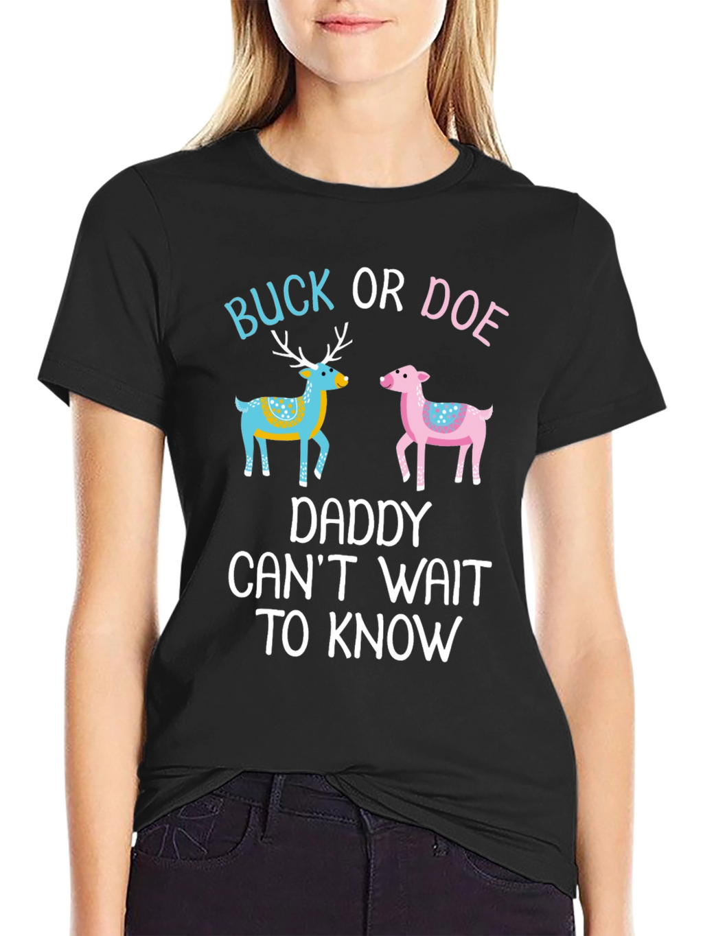 Buck or Doe Daddy T-Shirt Gender Reveal