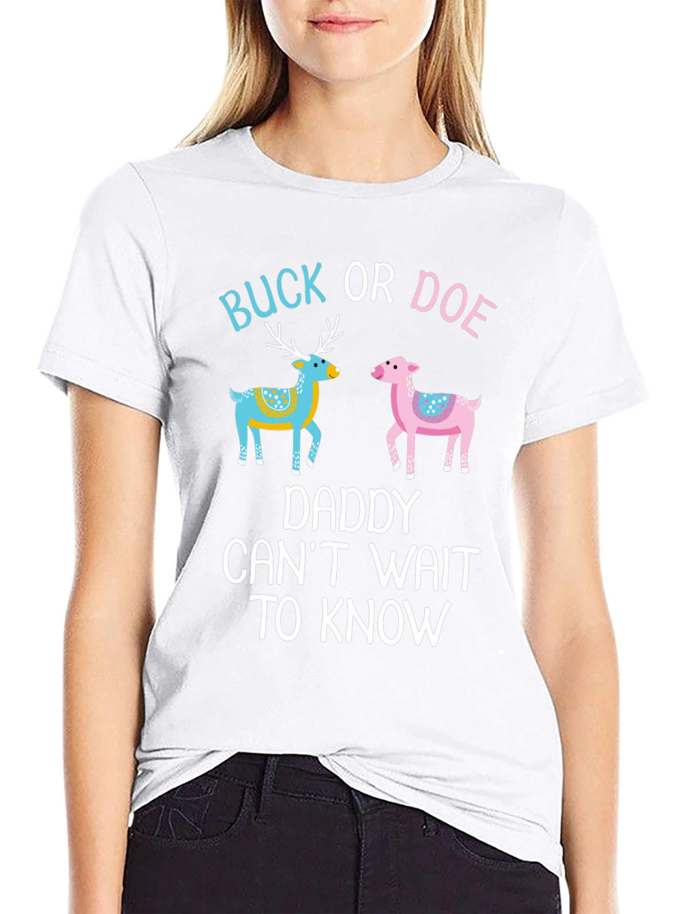 Buck or Doe Daddy T-Shirt Gender Reveal