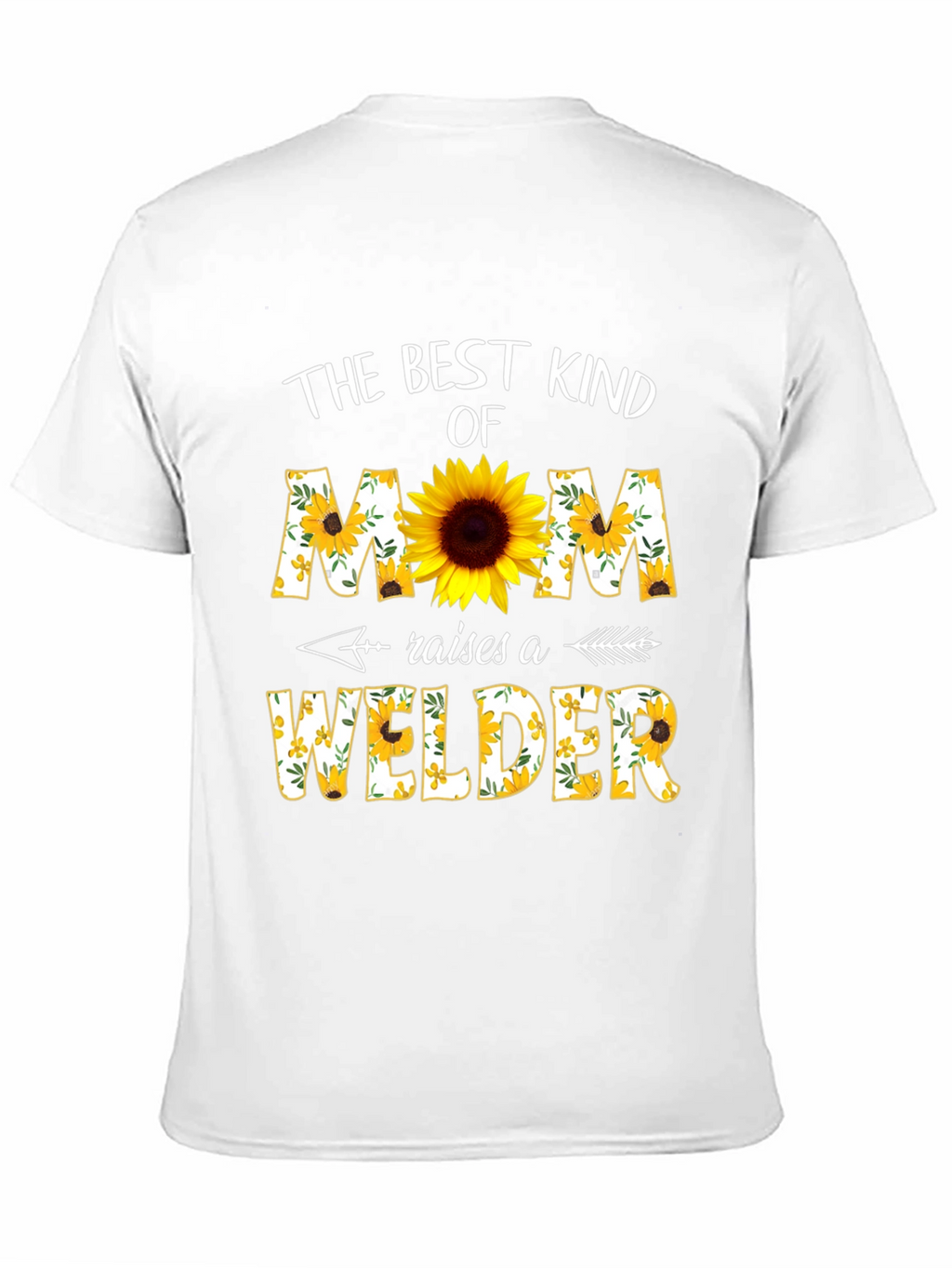 Sunflower Mom Welder T-Shirt