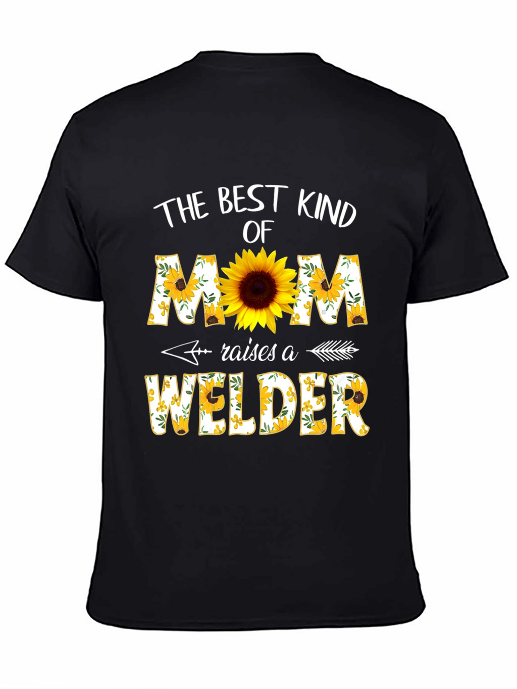 Sunflower Mom Welder T-Shirt