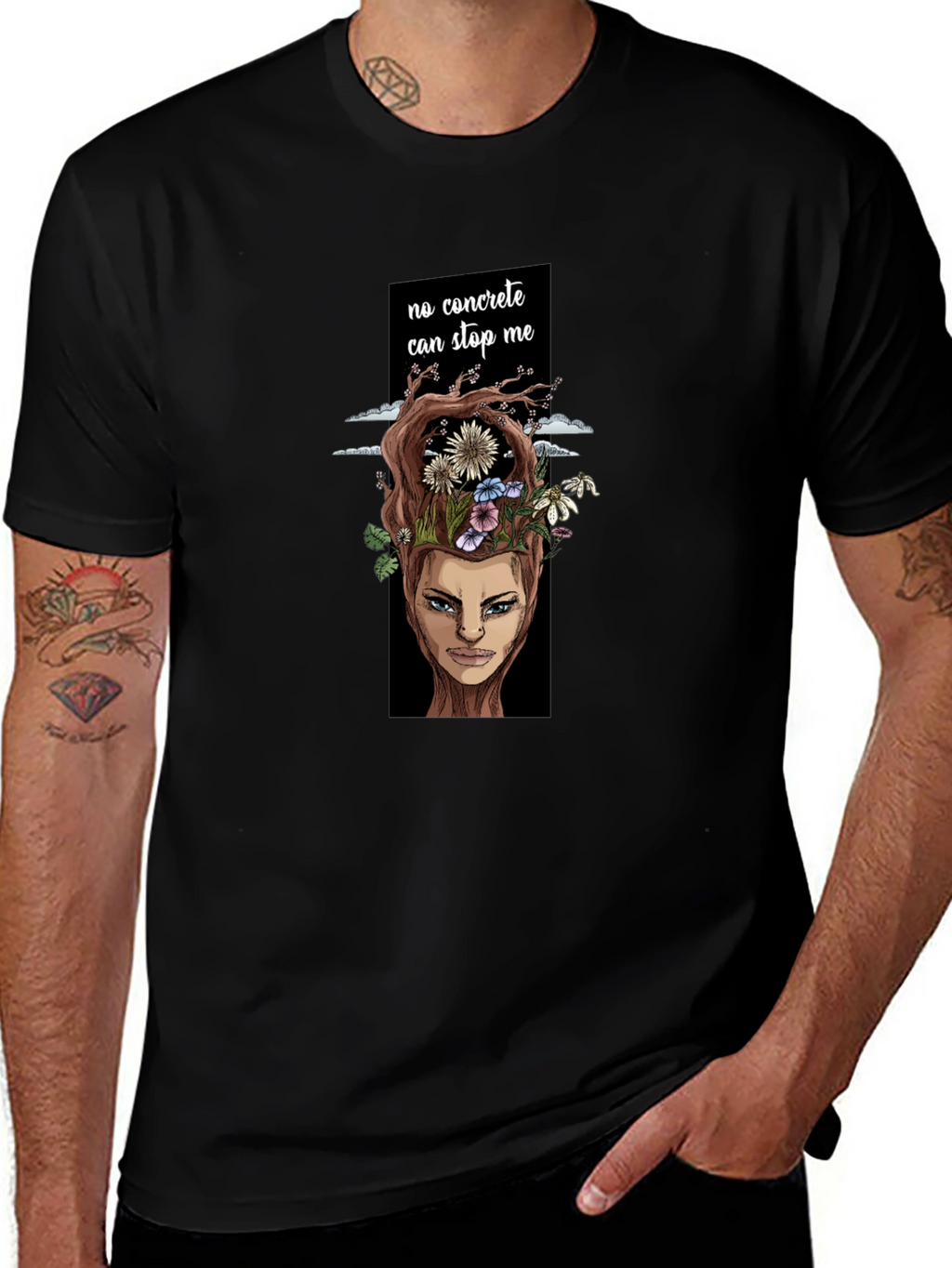 Concrete Cant Stop Me Graphic Tee