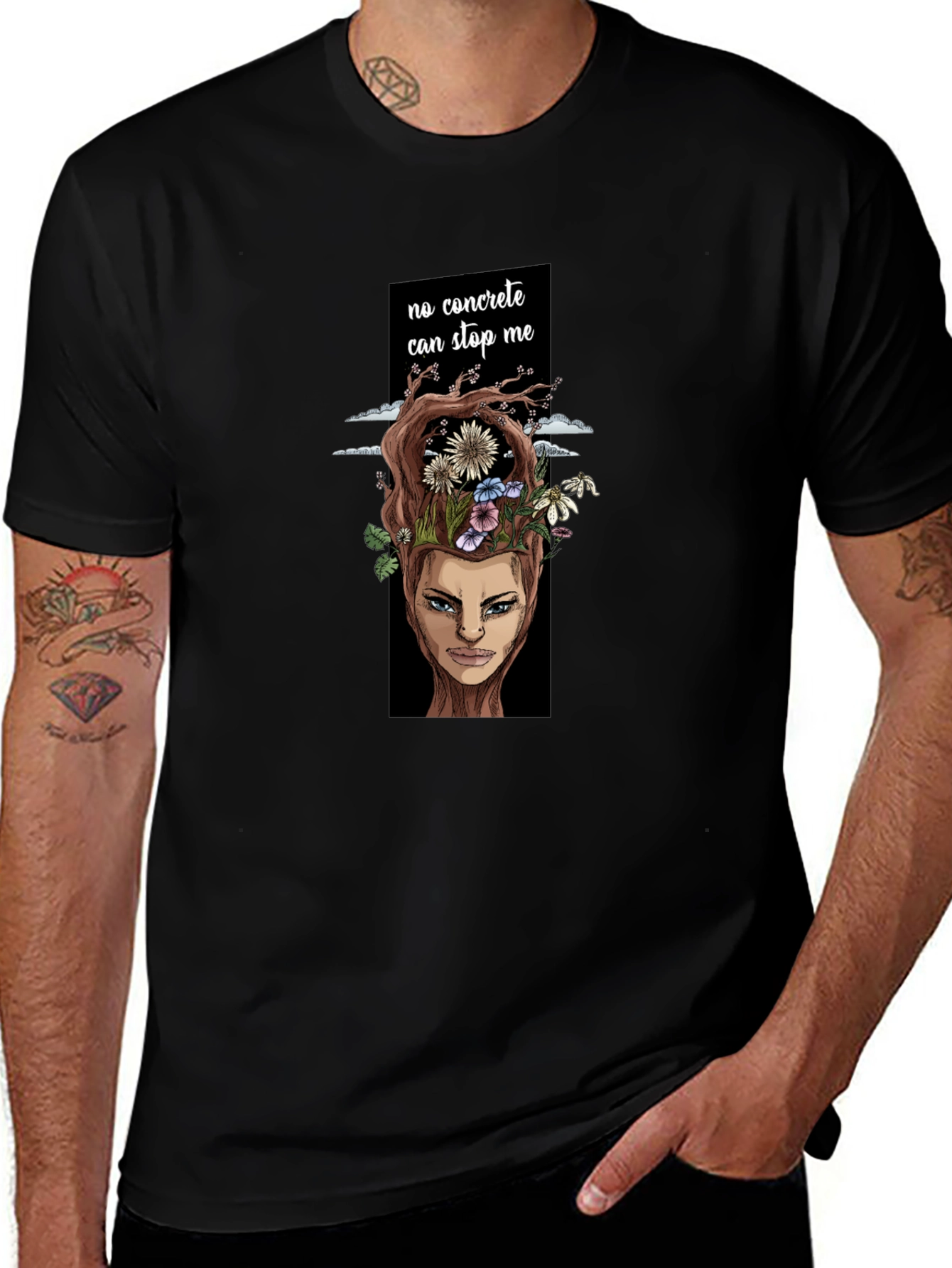 Concrete Cant Stop Me Graphic Tee