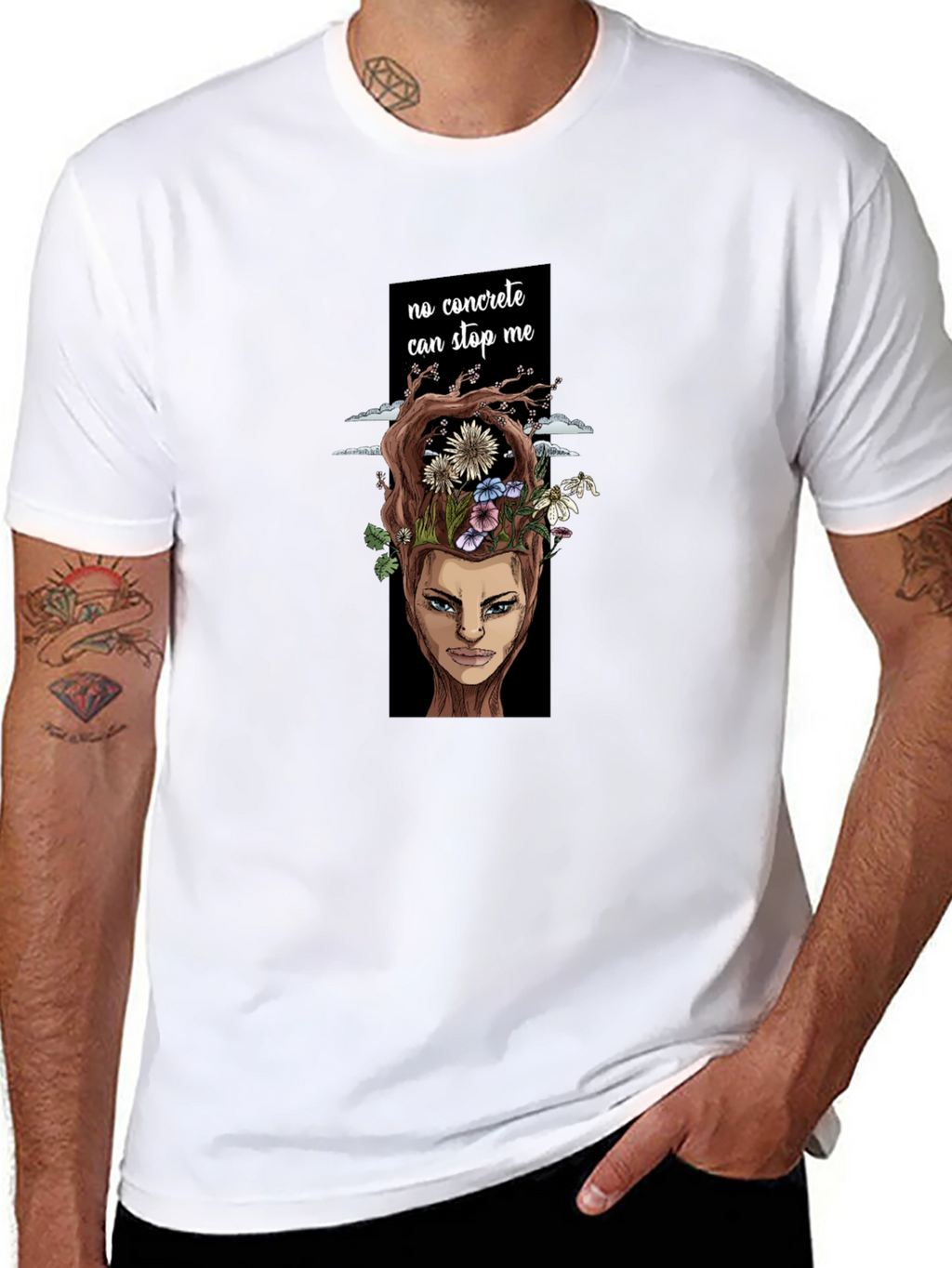 Concrete Cant Stop Me Graphic Tee