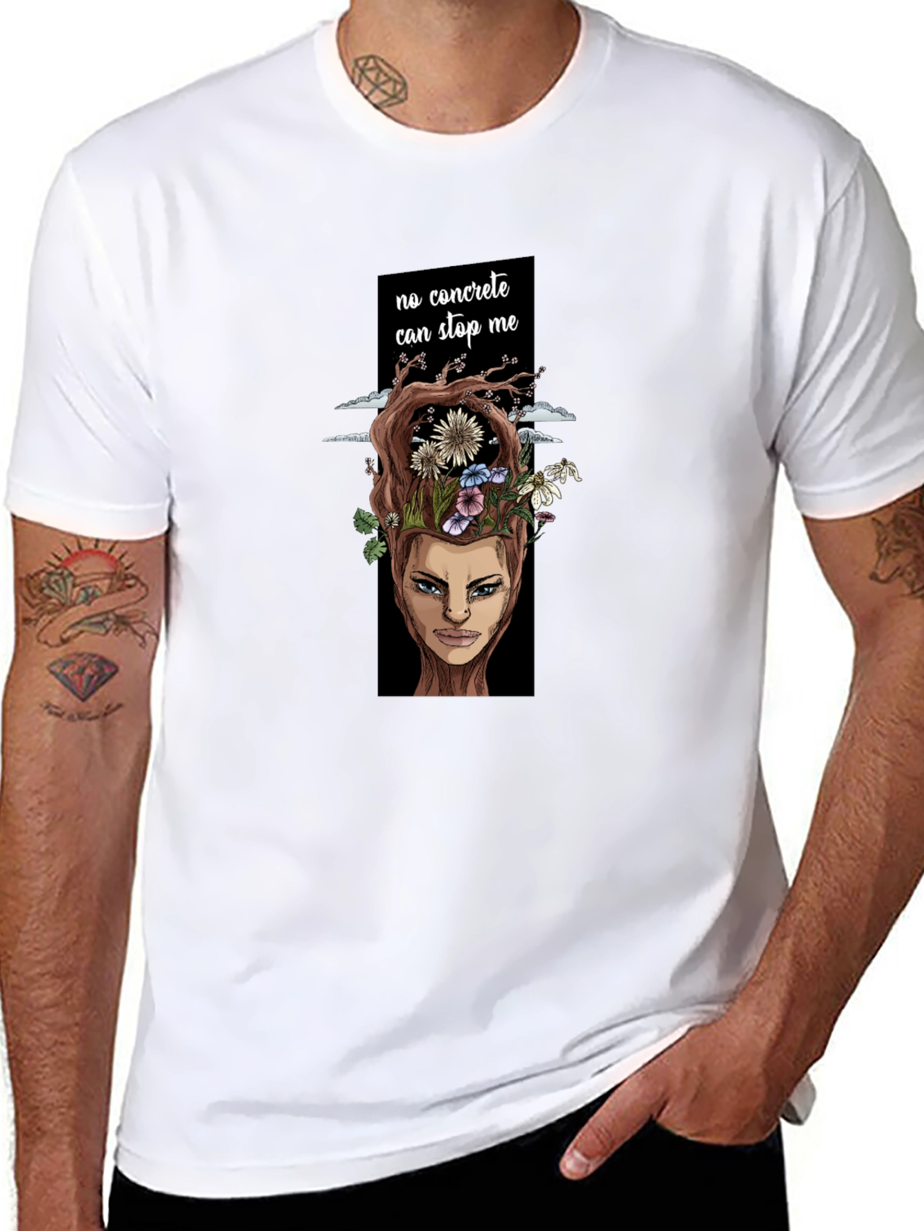 Concrete Cant Stop Me Graphic Tee