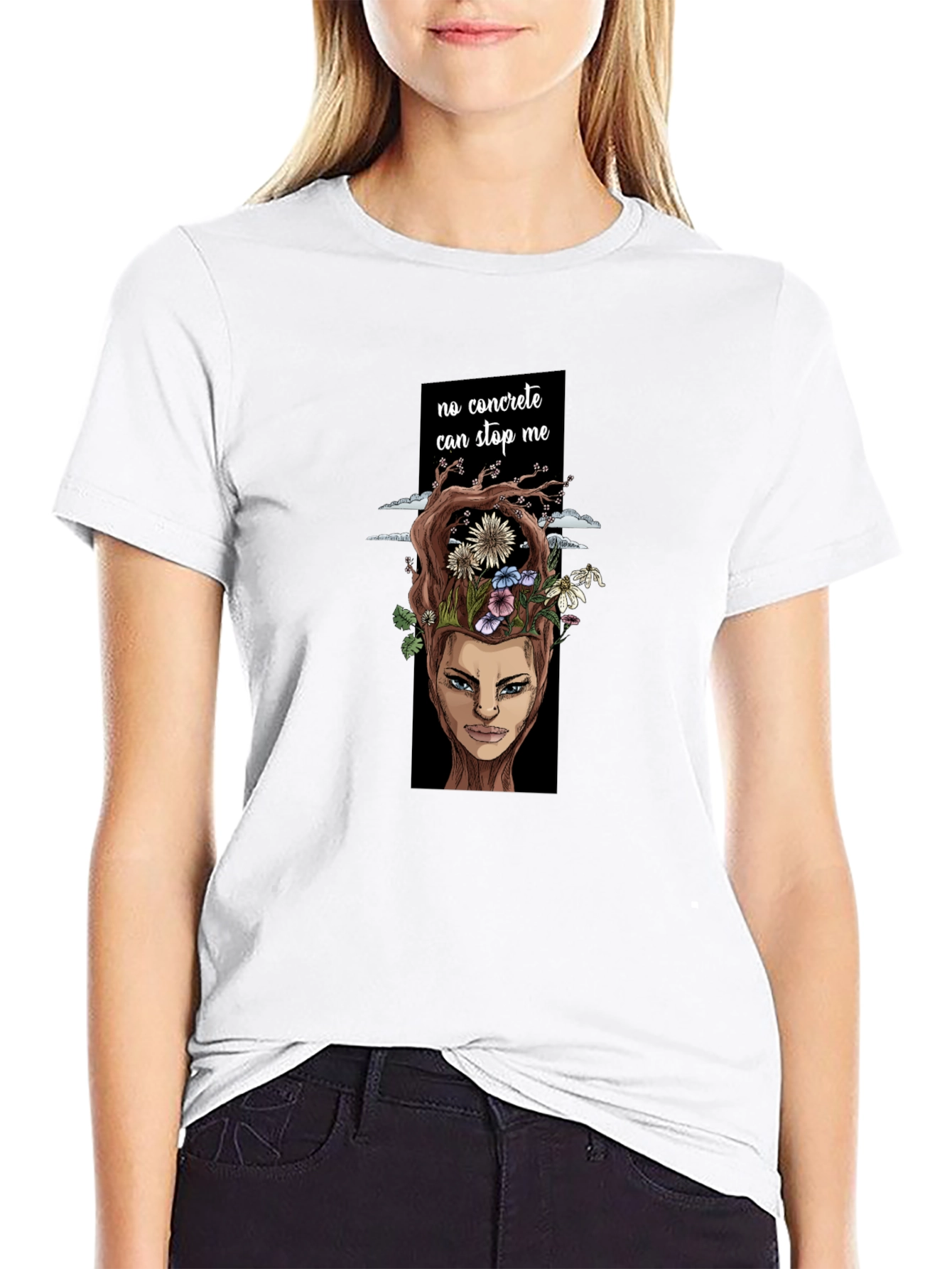 Concrete Cant Stop Me Graphic Tee