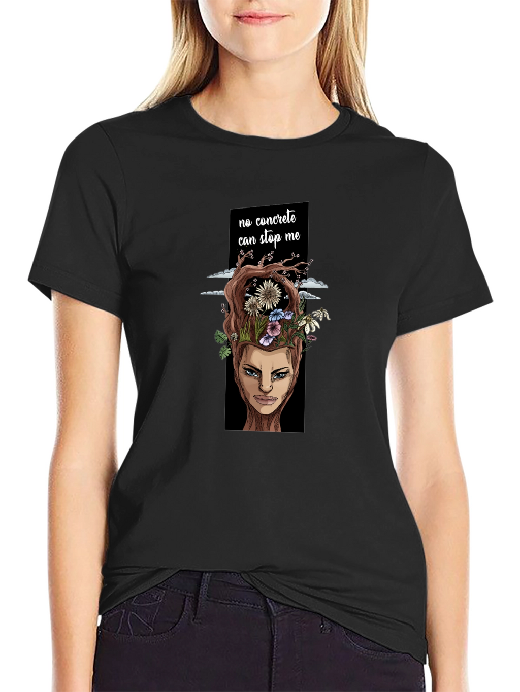 Concrete Cant Stop Me Graphic Tee