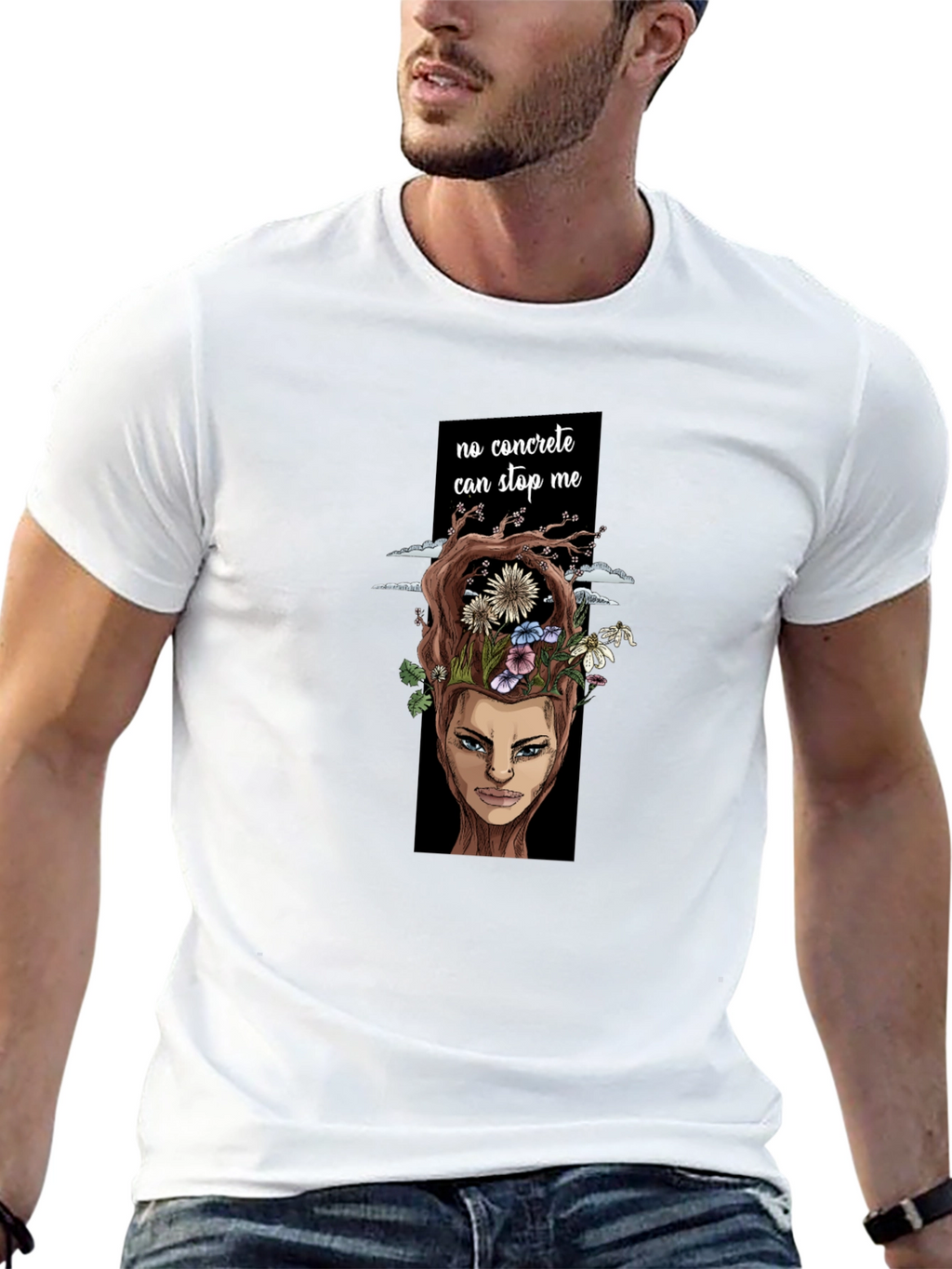 Concrete Cant Stop Me Graphic Tee