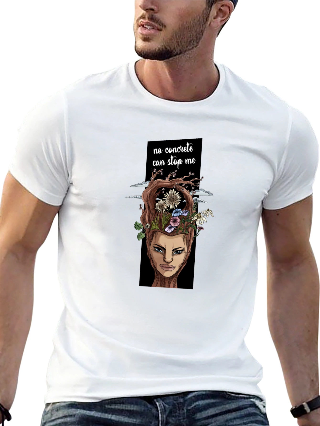 Concrete Cant Stop Me Graphic Tee