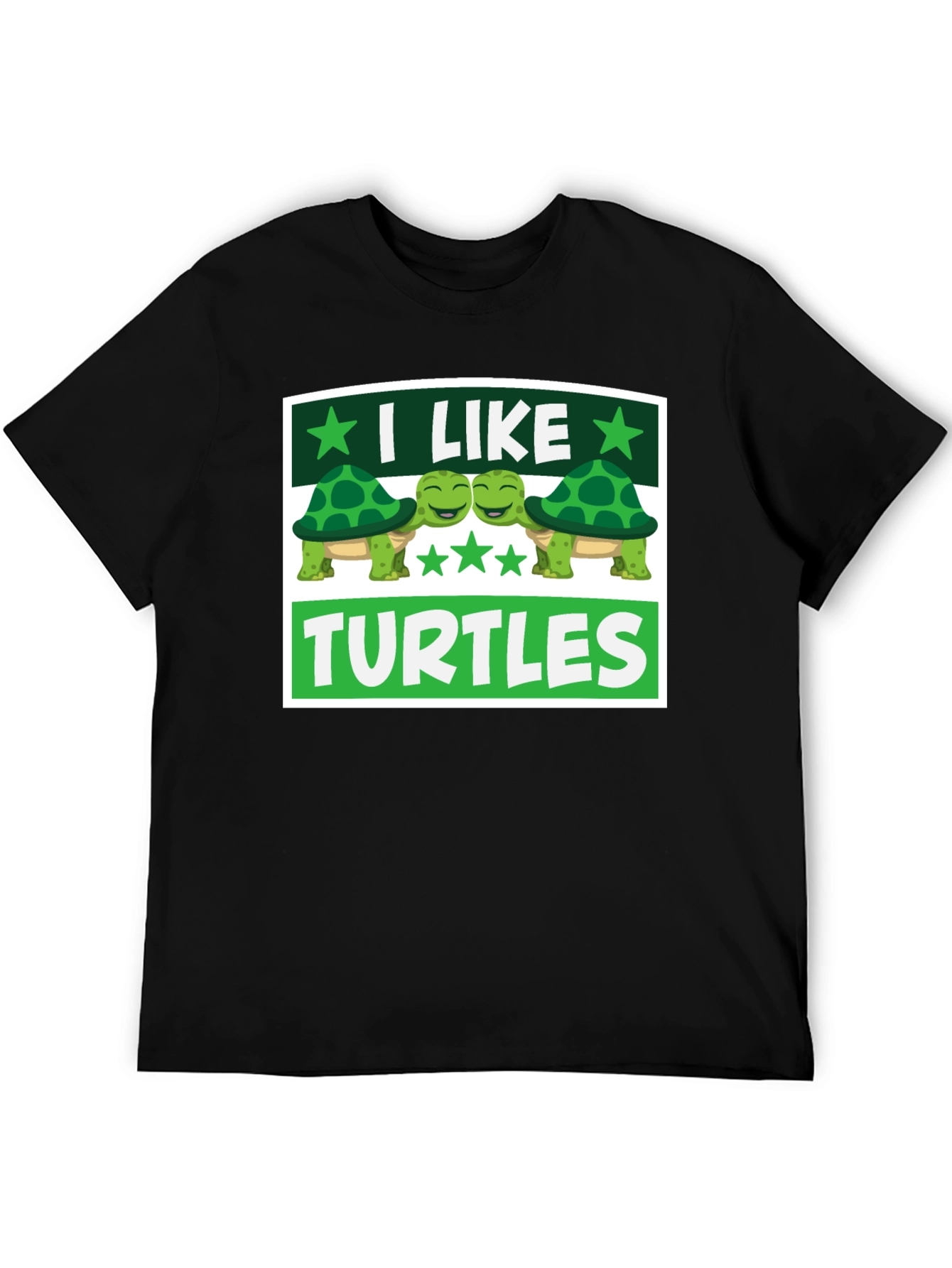 I Like Turtles Graphic T-Shirt