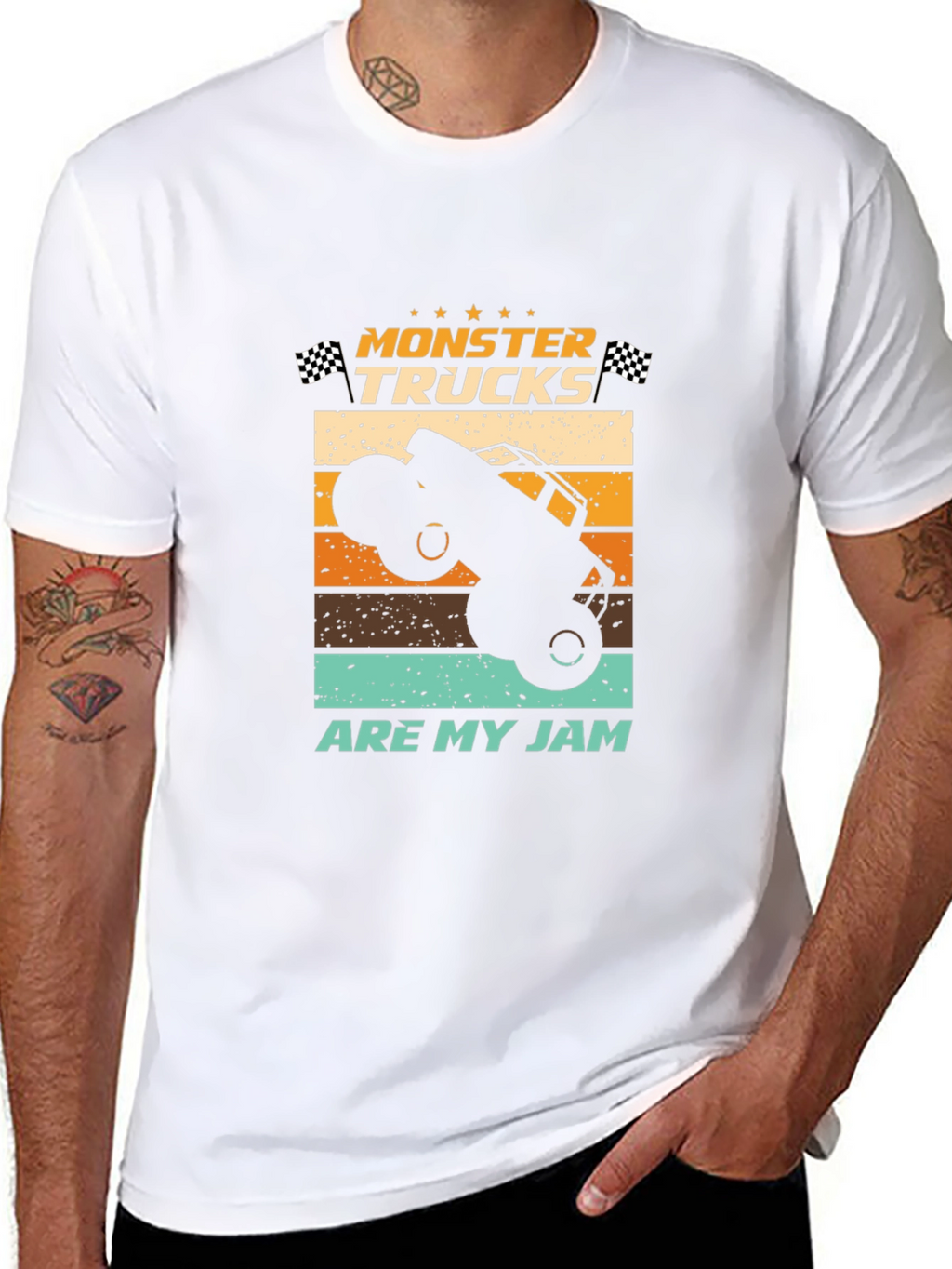 Monster Trucks Are My Jam T-Shirt