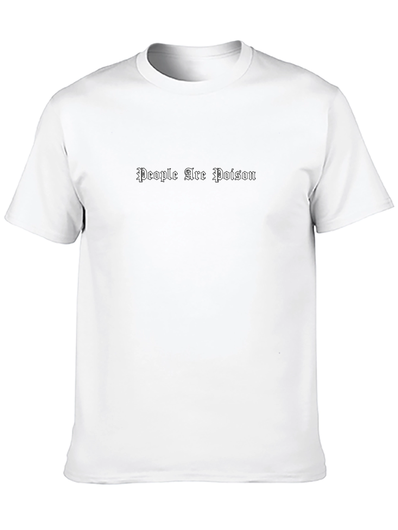 People Are Poison Black Graphic Tee