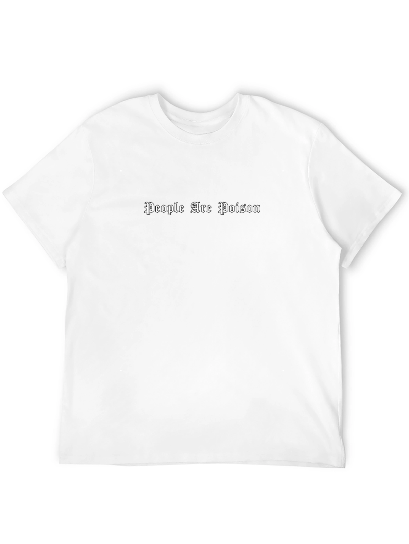 People Are Poison Black Graphic Tee