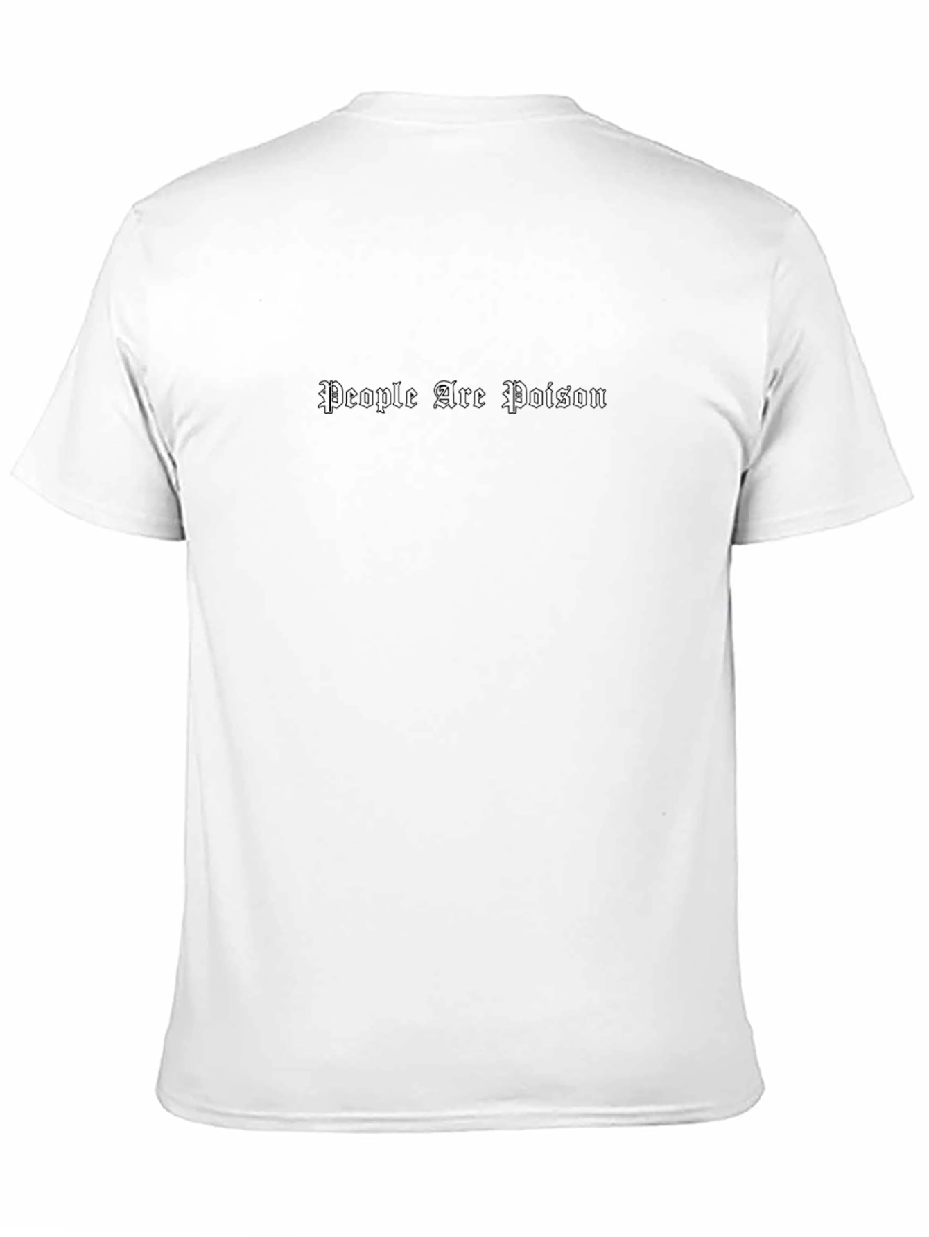 People Are Poison Black Graphic Tee