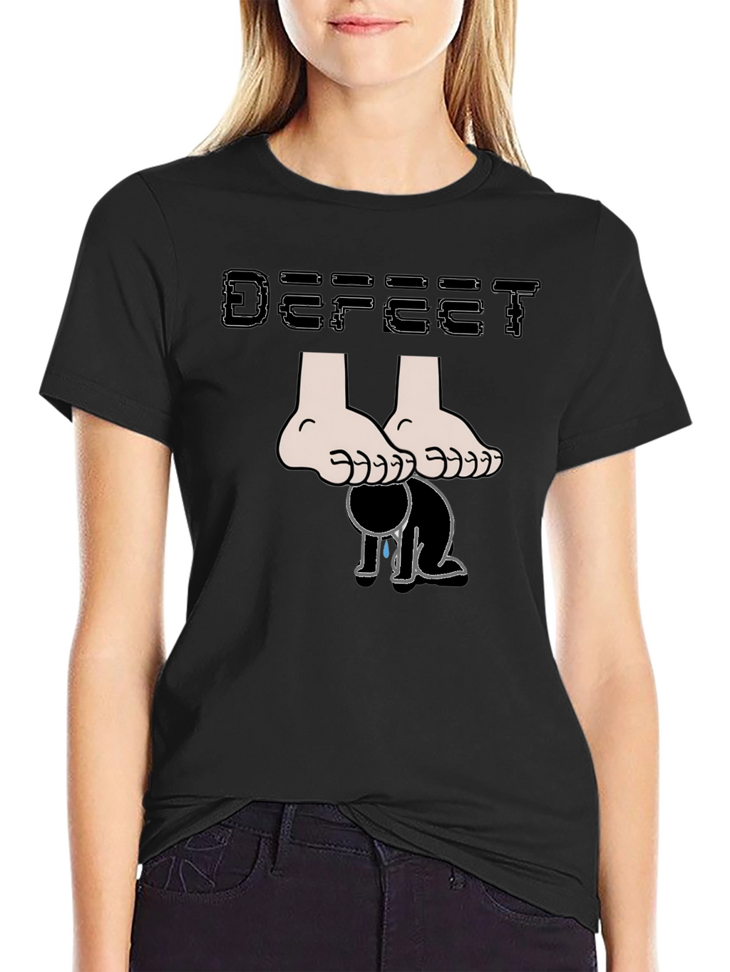 Defeet Funny Graphic T-Shirt