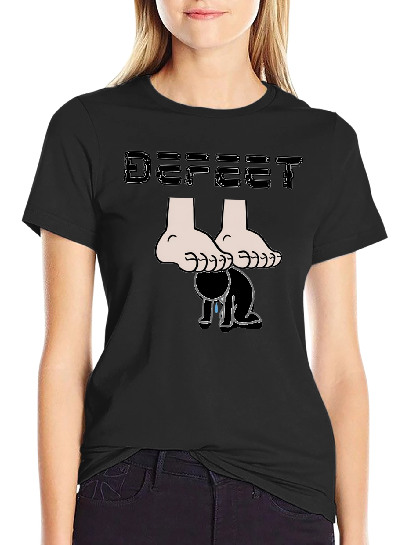 Defeet Funny Graphic T-Shirt