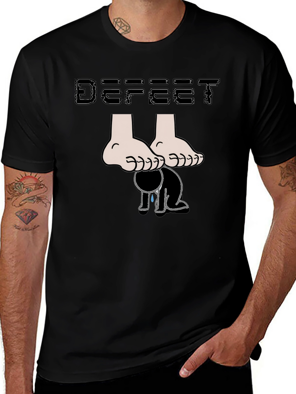 Defeet Funny Graphic T-Shirt