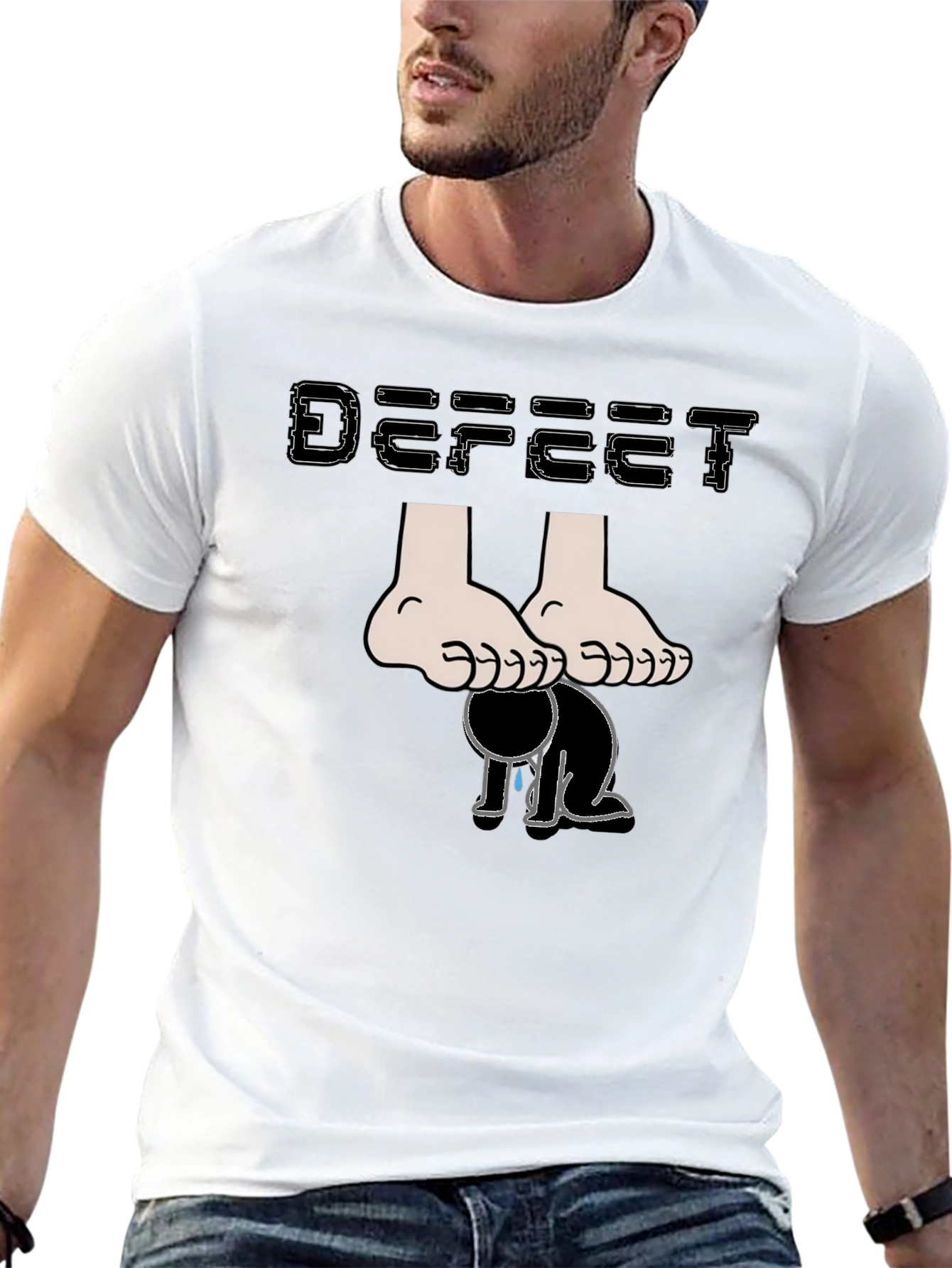 Defeet Funny Graphic T-Shirt