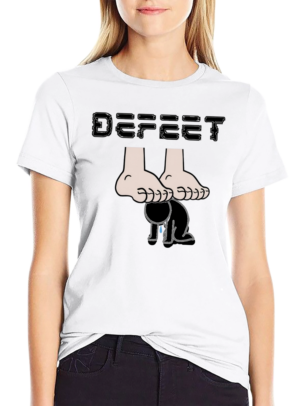 Defeet Funny Graphic T-Shirt