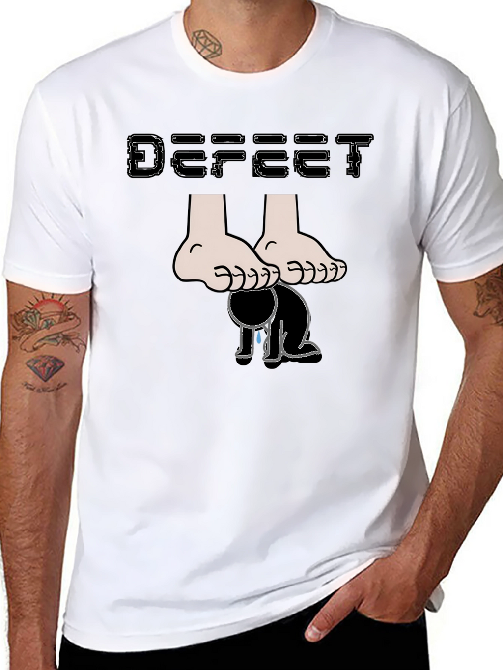 Defeet Funny Graphic T-Shirt