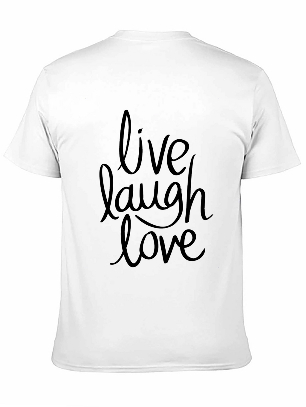 Live Laugh Love Graphic Tee - Black